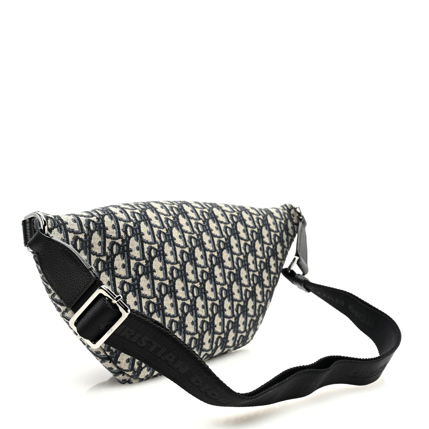 Oblique Dior 8 Belt Bag Beige Black - Image 3