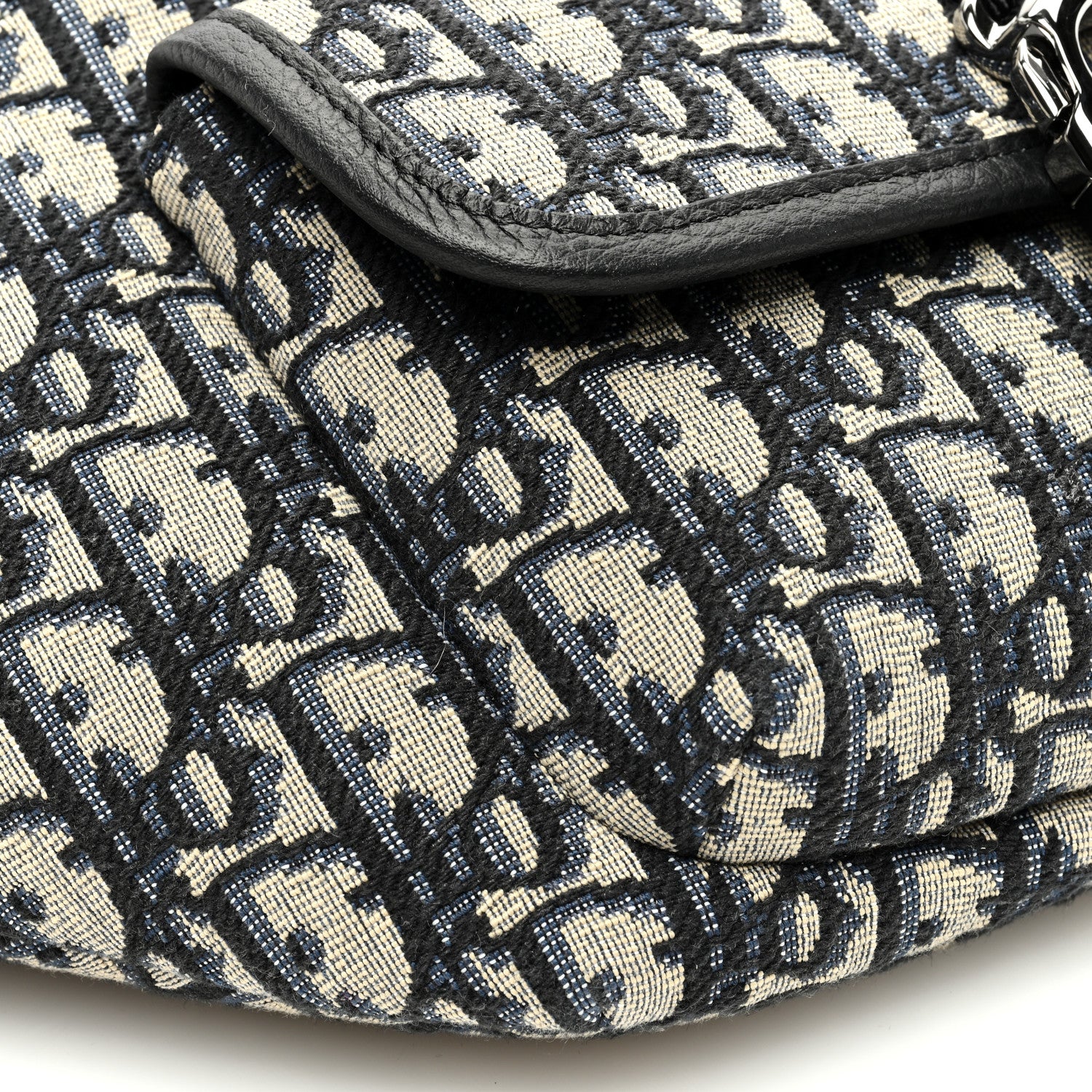 Oblique Dior 8 Belt Bag Beige Black - Image 8