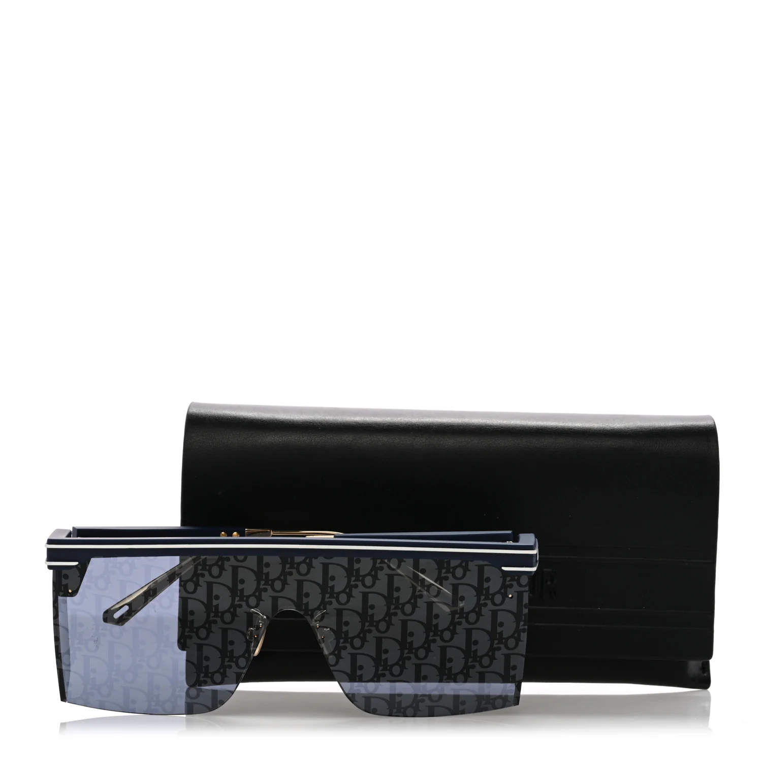 Oblique Diorclub M1U Mask Sunglasses Blue - Image 8