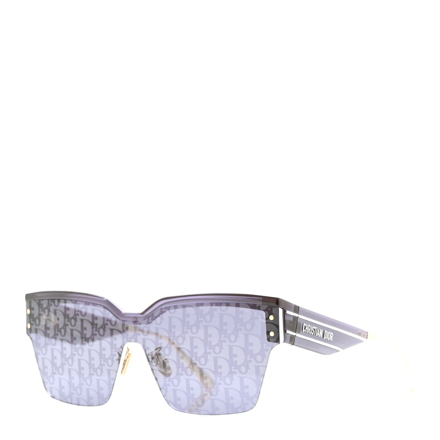Oblique Diorclub M4U Mask Sunglasses Grey