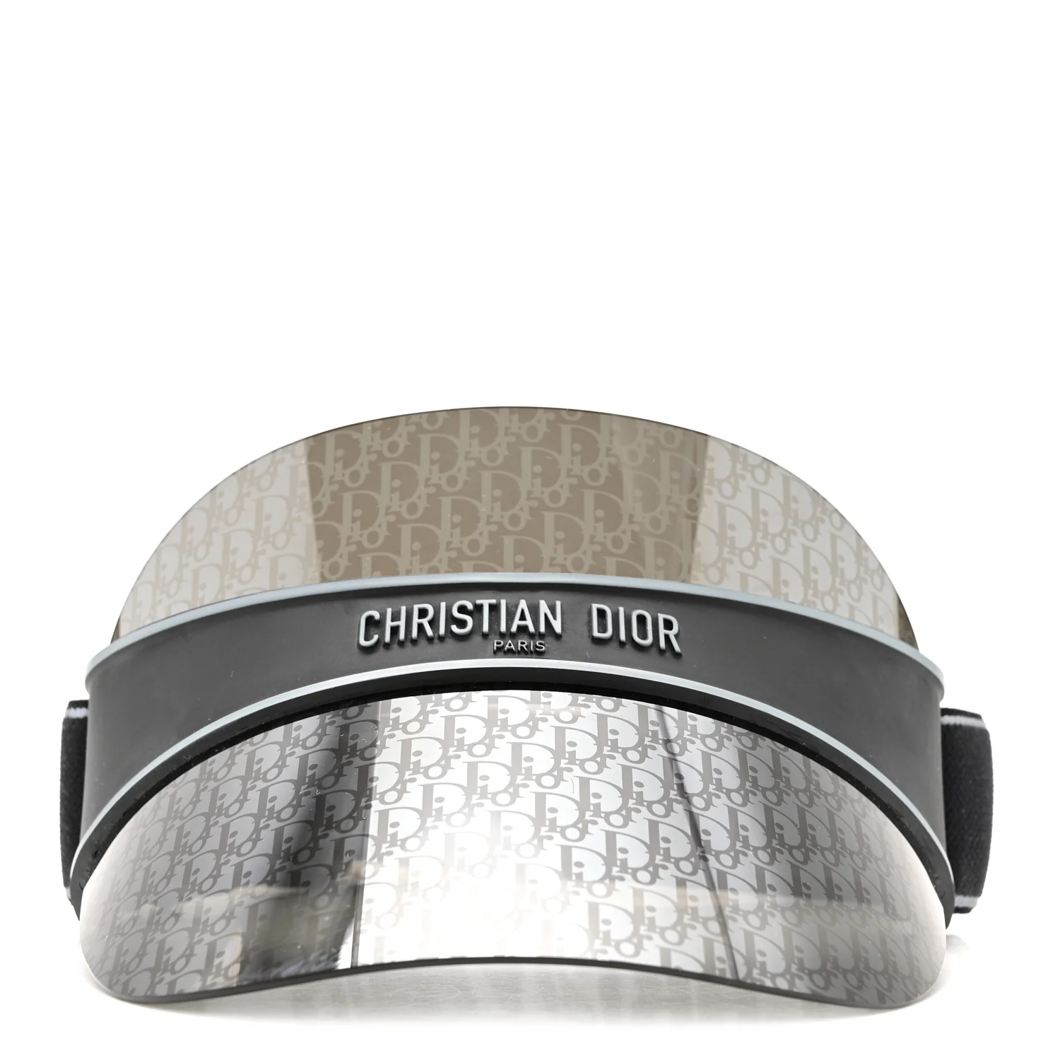 Oblique DiorClub V1U Sun Visor Black - Image 3