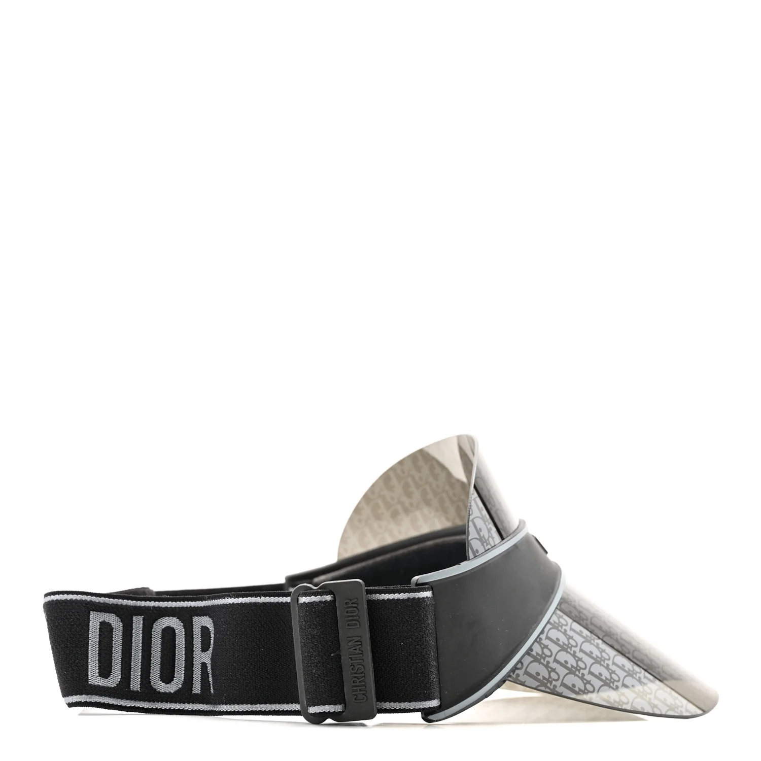 Oblique DiorClub V1U Sun Visor Black - Image 6