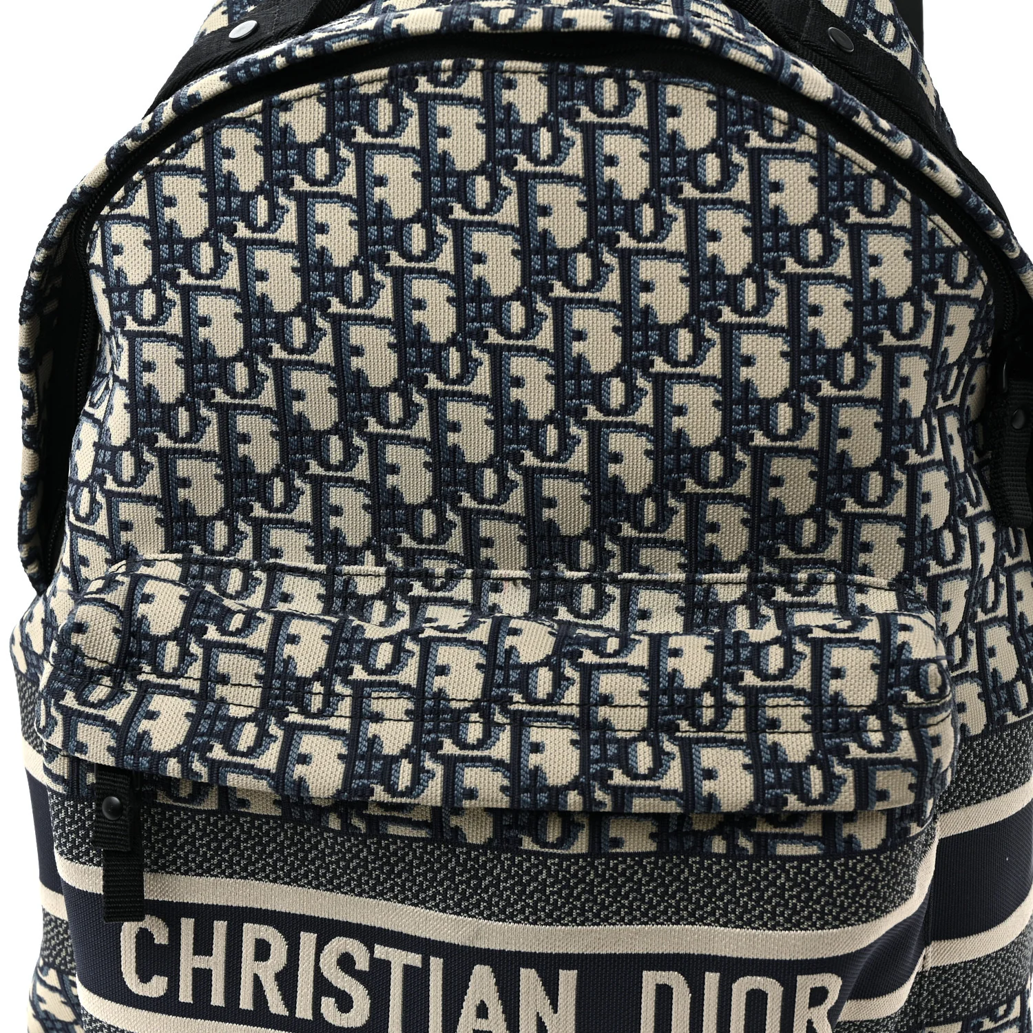 Oblique Diortravel Backpack Blue - Image 7