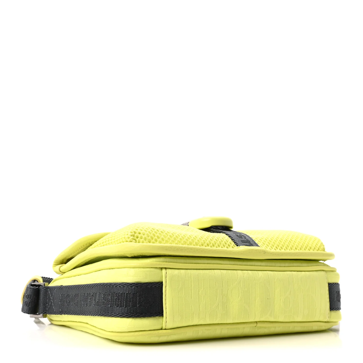 Oblique Jacquard Dior 8 Pouch With Strap Jaune - Image 4