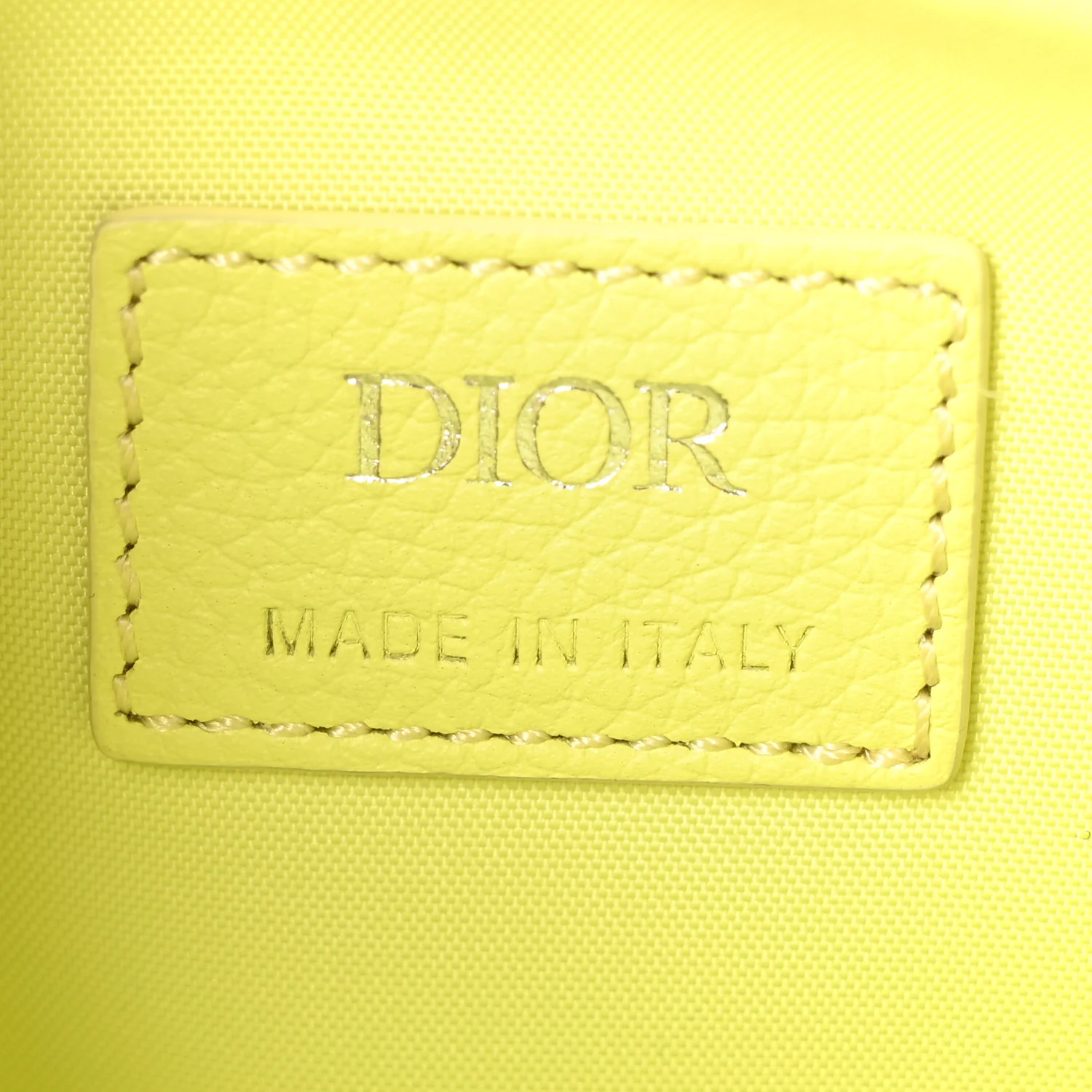 Oblique Jacquard Dior 8 Pouch With Strap Jaune - Image 6