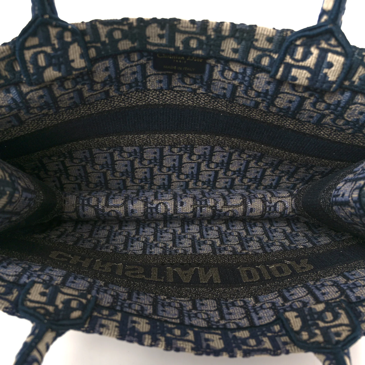 Oblique Medium Book Tote Blue Multicolor - Image 5