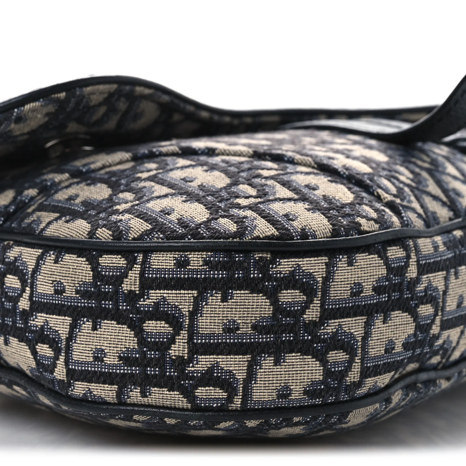 Oblique Mens Saddle Bag Blue - Image 9