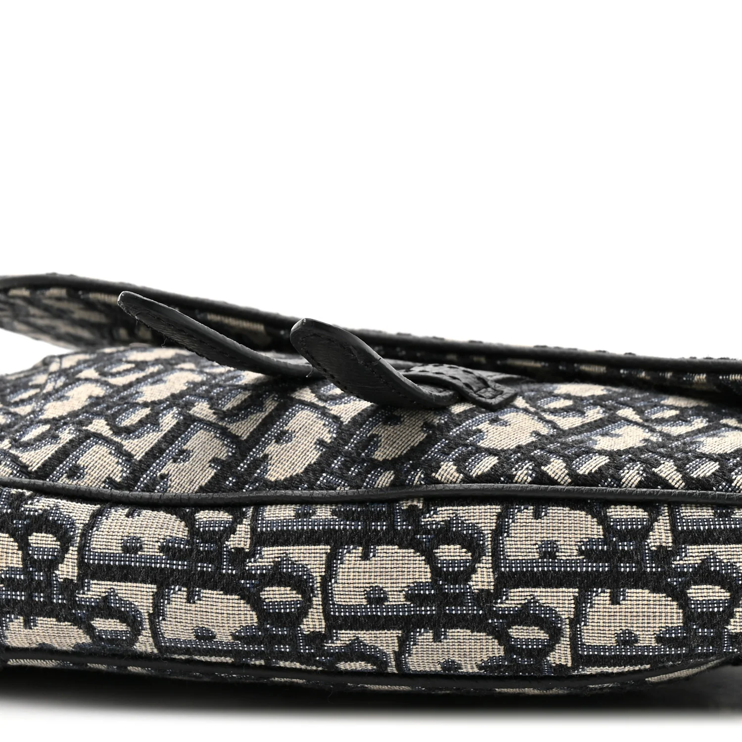 Oblique Mens Saddle Bag Blue - Image 7