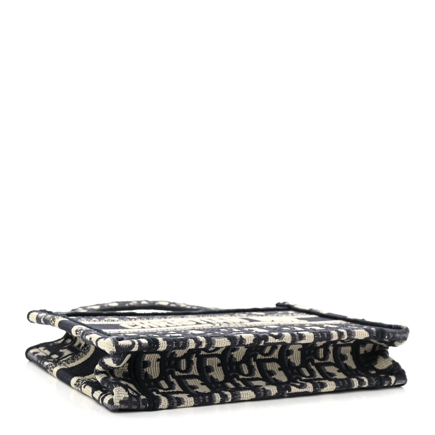 Oblique Mini Book Tote Blue Multicolor - Image 4