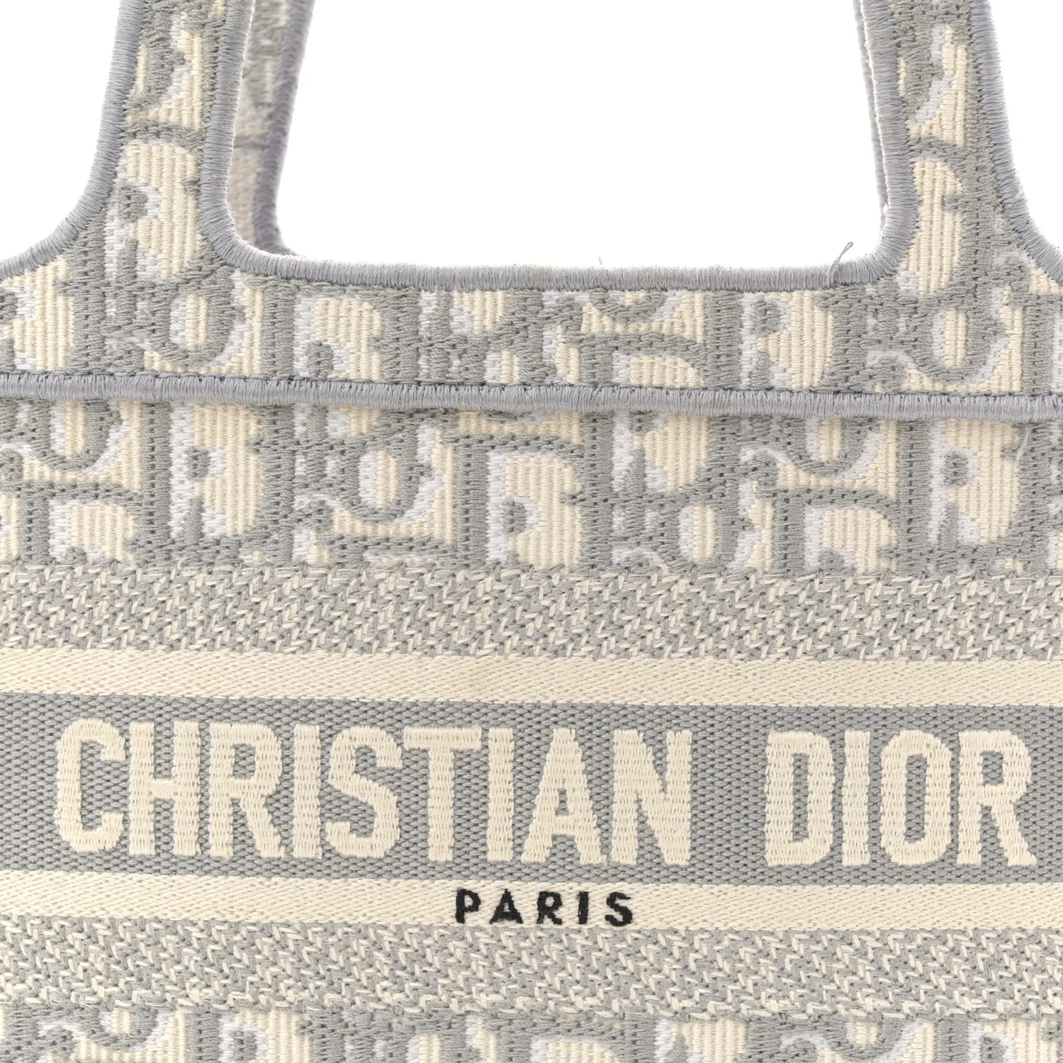 Oblique Mini Book Tote Grey Multicolor - Image 8