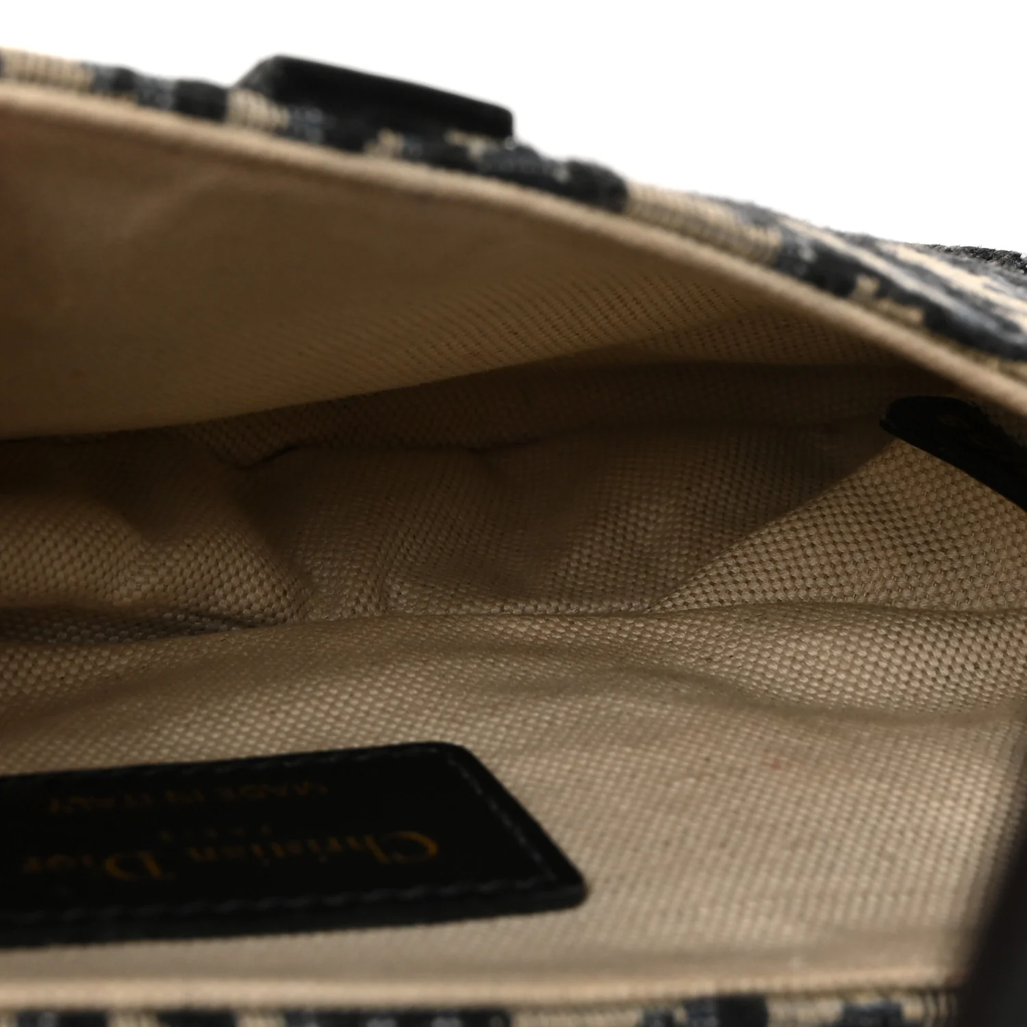 Oblique Mini Saddle Bag Blue - Image 5