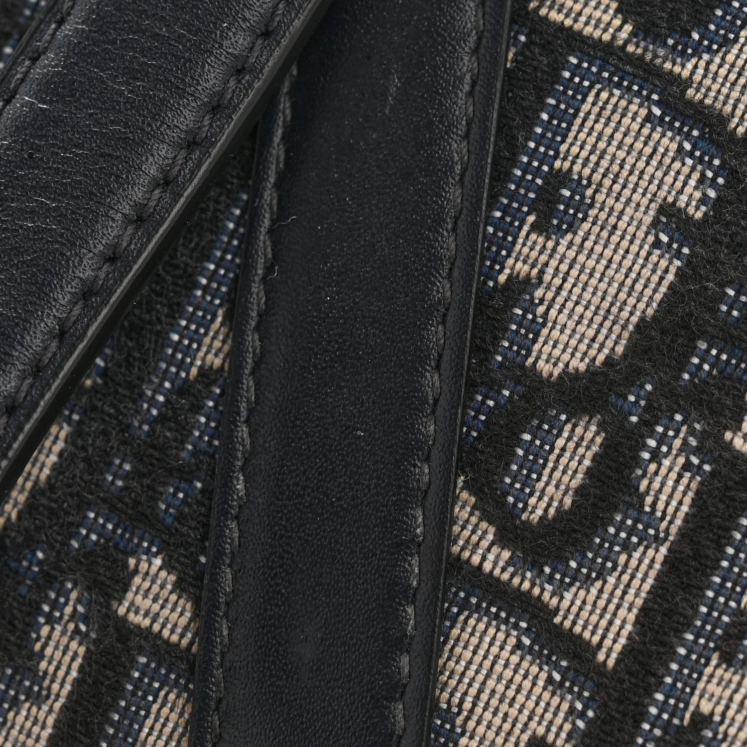 Oblique Mini Saddle Bag Blue - Image 30