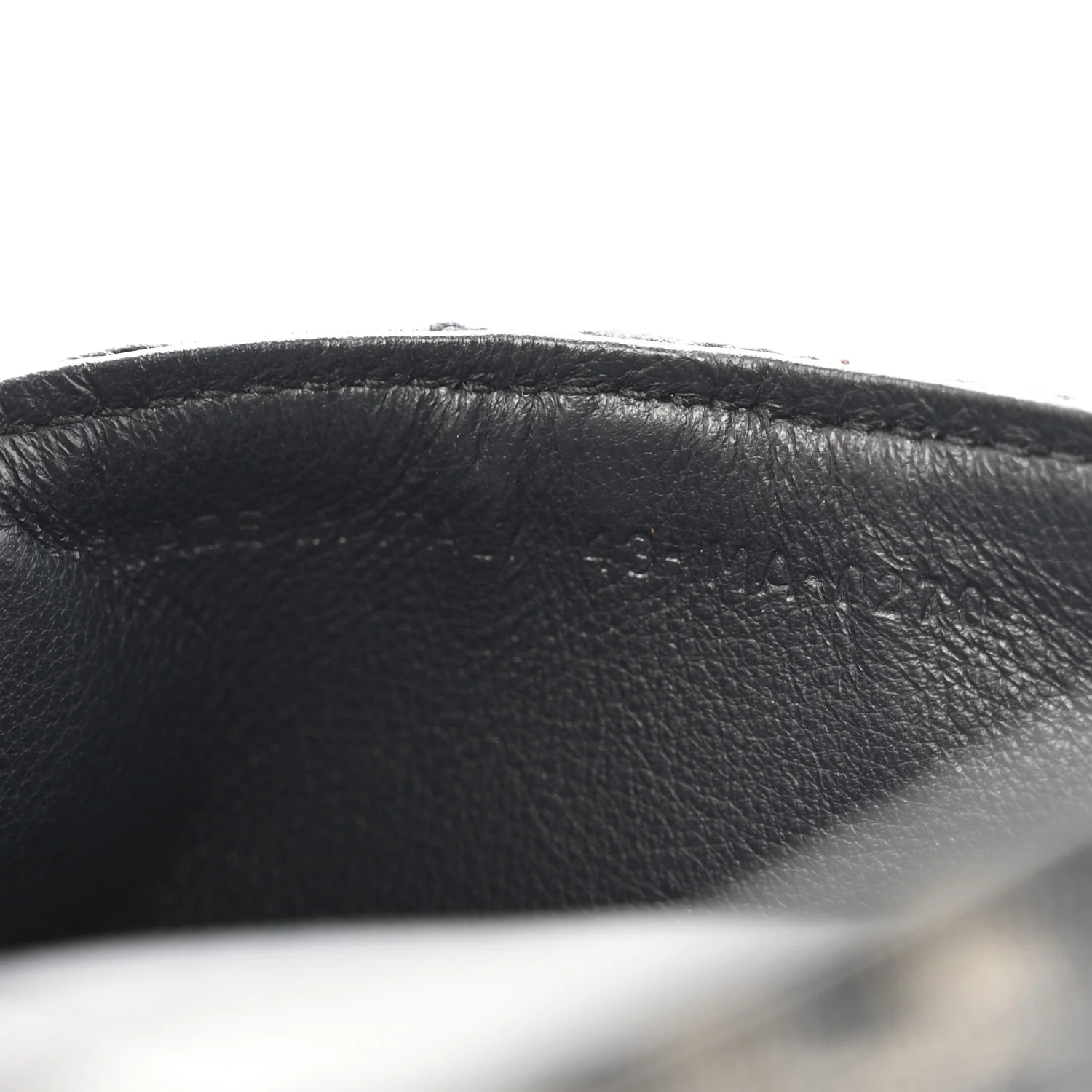Oblique Nano Saddle Chain Pouch Blue - Image 7