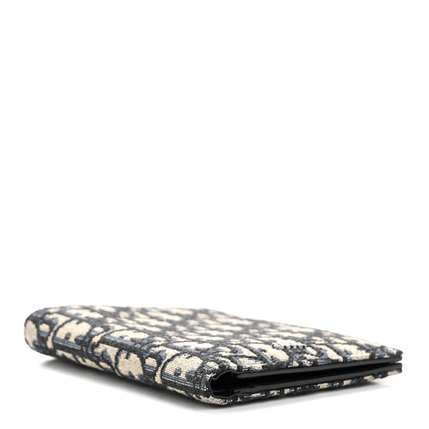 Oblique Passport Holder Blue - Image 4