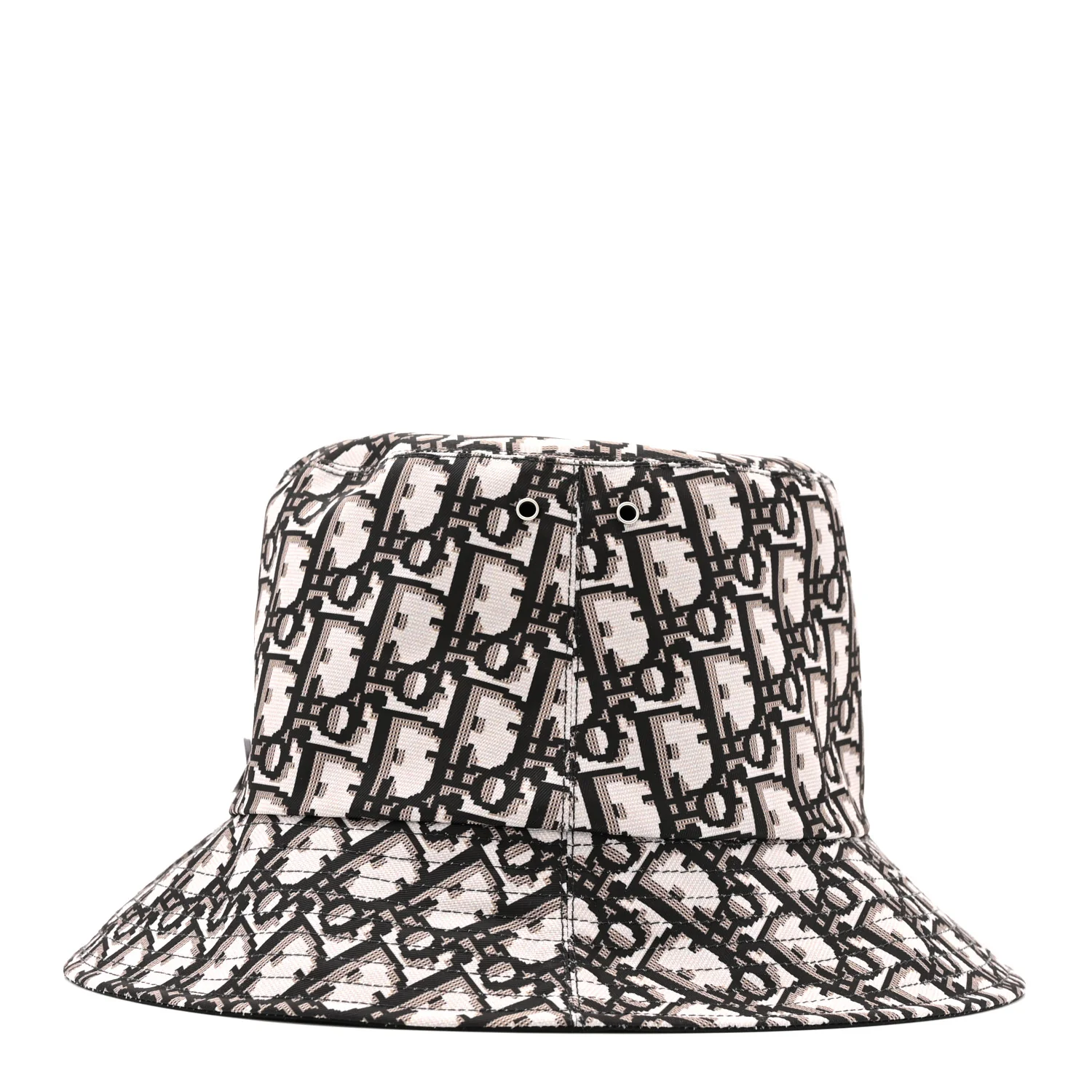 Oblique Reversible Teddy-D Brim Bucket Hat 59 Black - Image 10