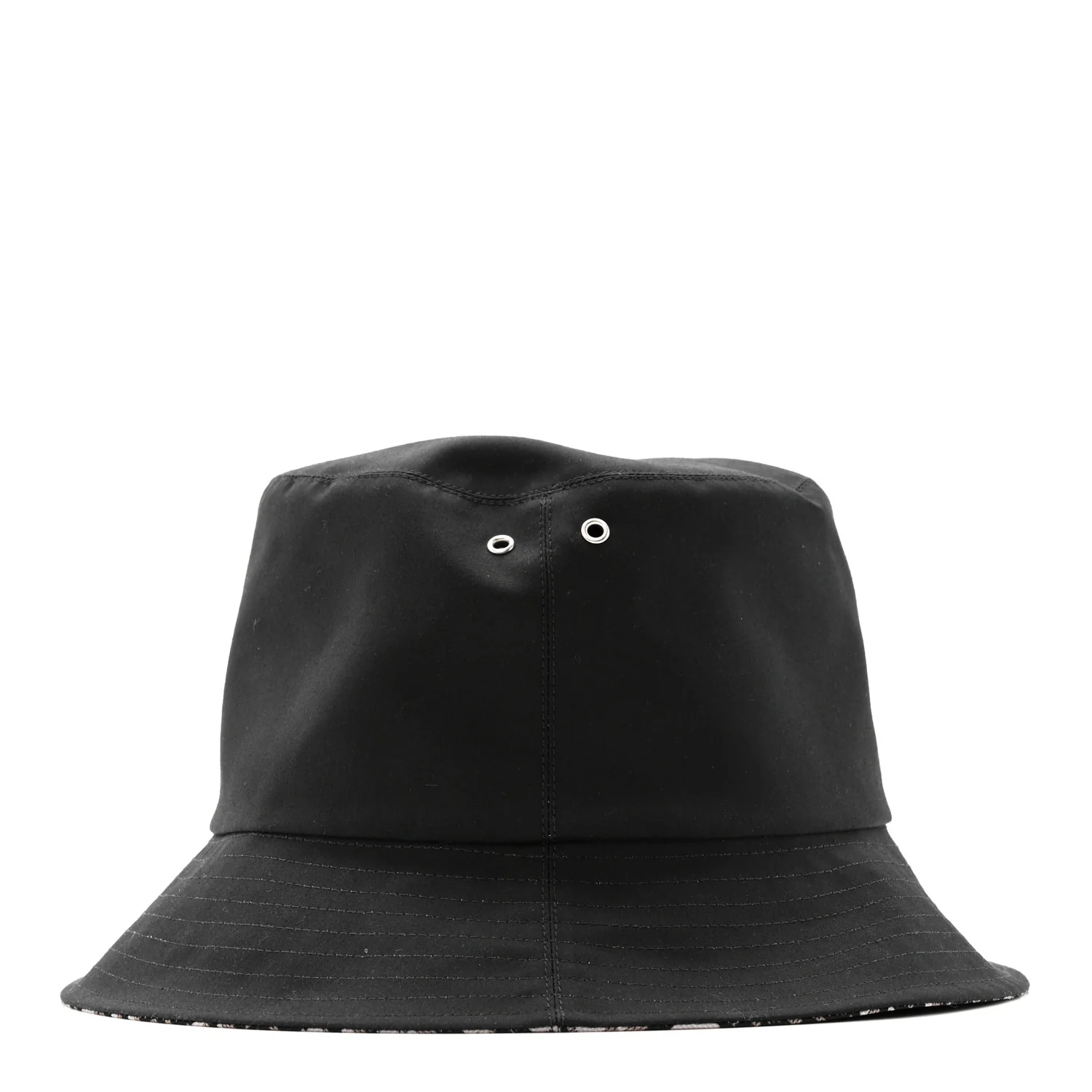 Oblique Reversible Teddy-D Brim Bucket Hat 59 Black - Image 7