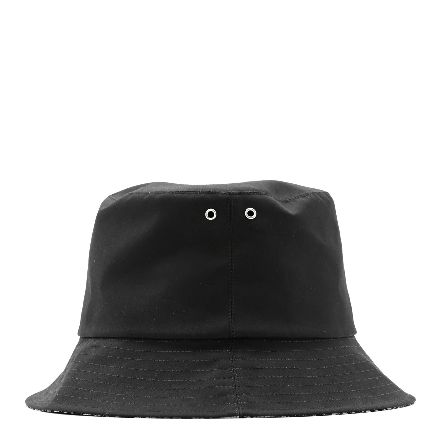 Oblique Reversible Teddy-D Brim Bucket Hat 59 Black - Image 9
