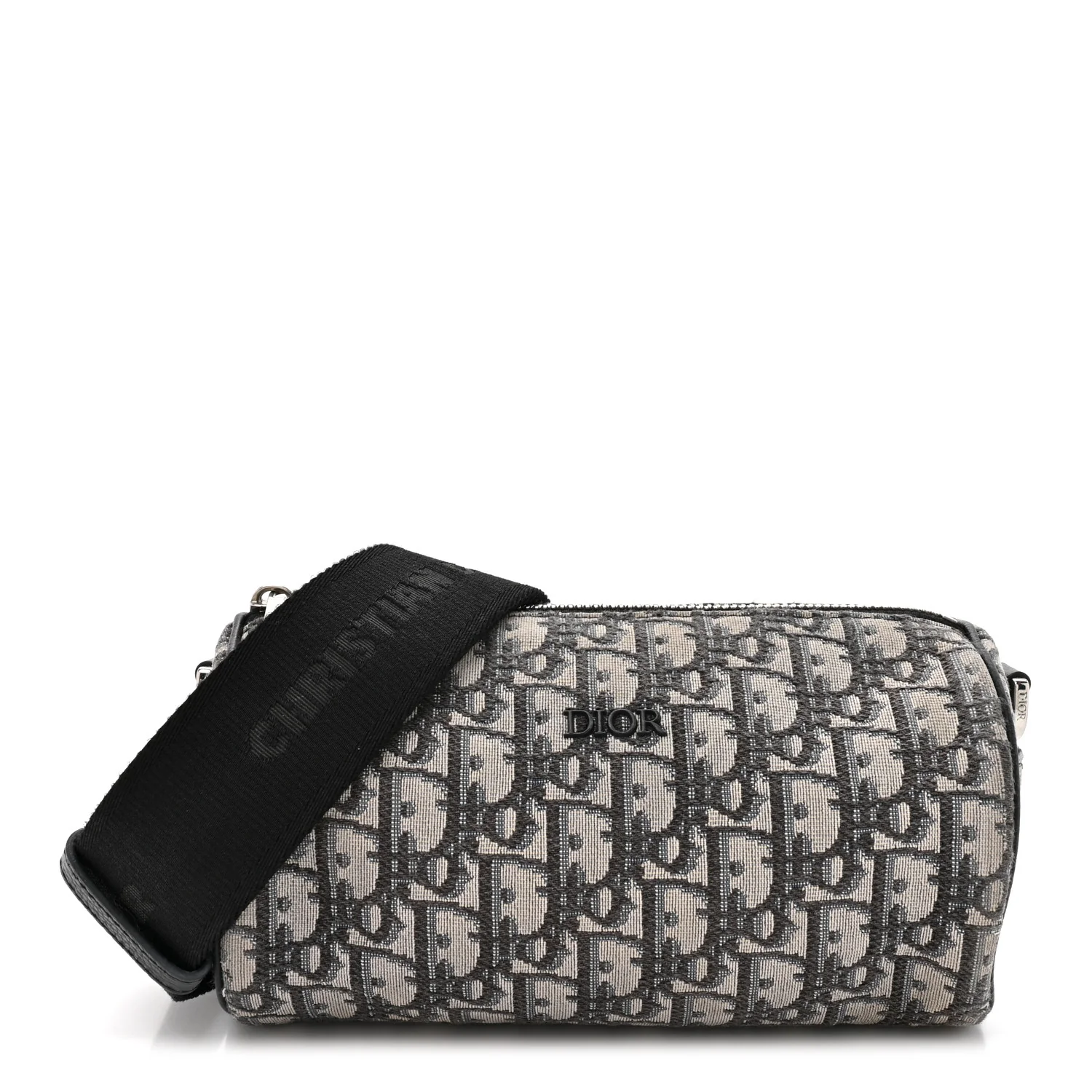 Oblique Roller Messenger Bag Blue