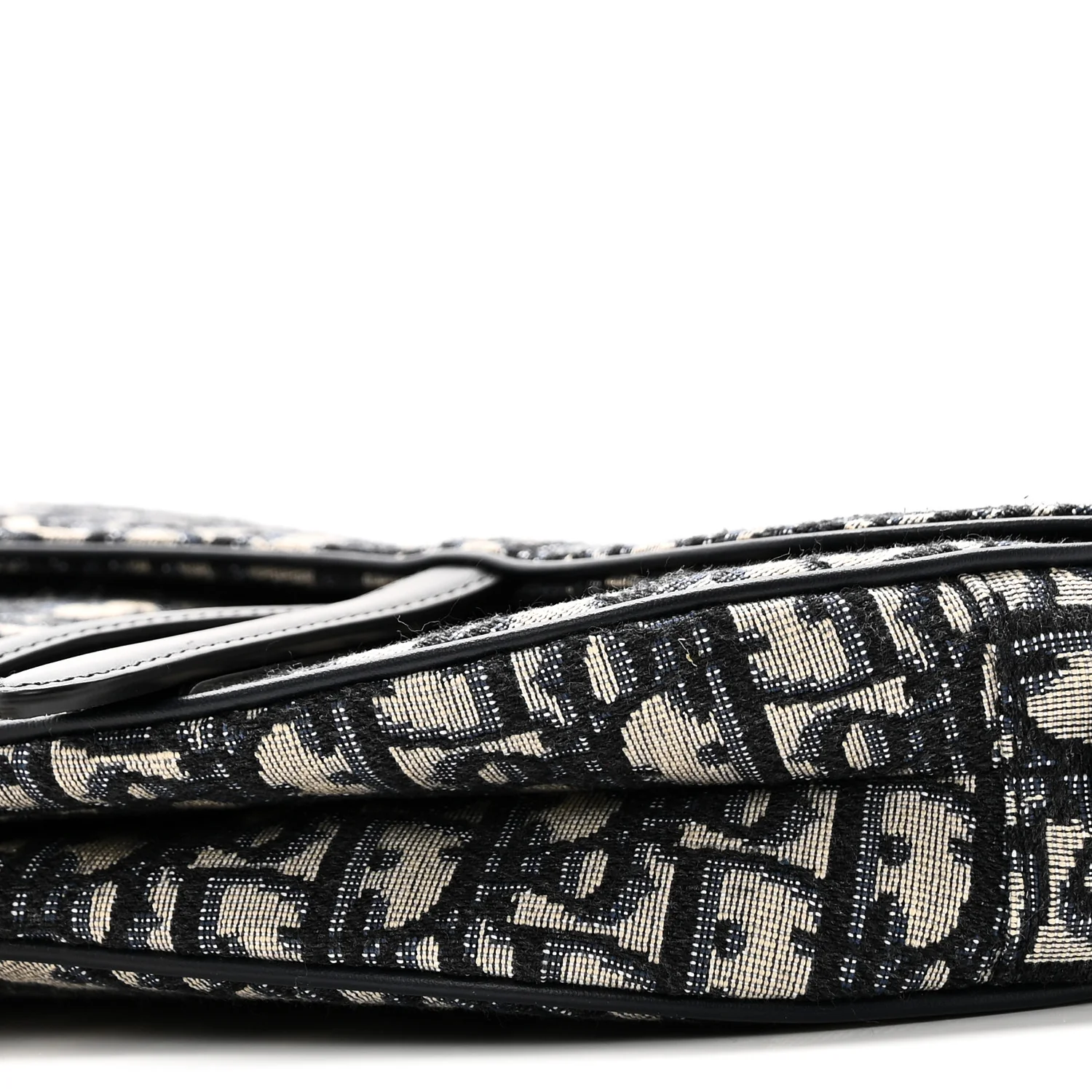 Oblique Saddle Bag Blue - Image 10