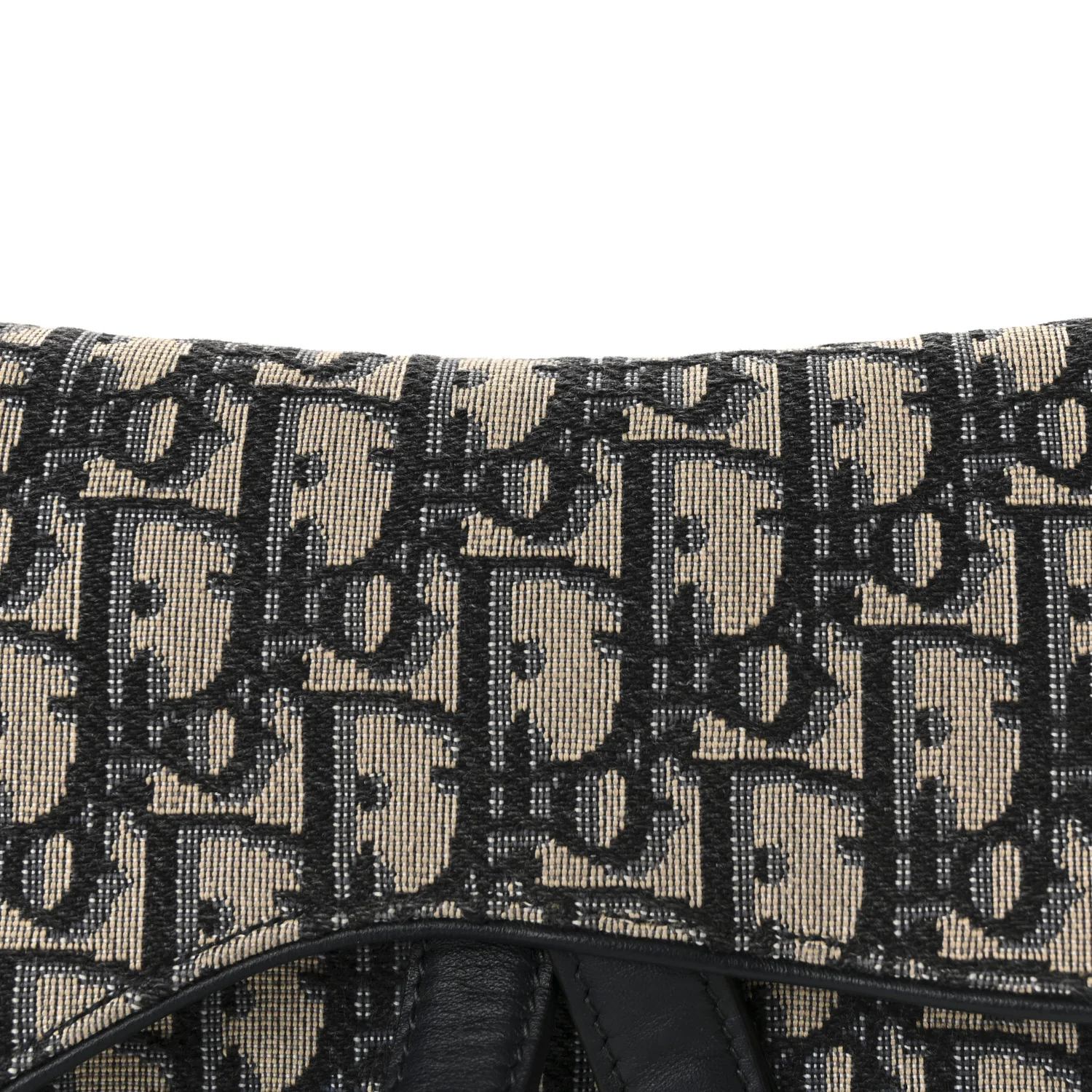 Oblique Saddle Bag Blue - Image 7