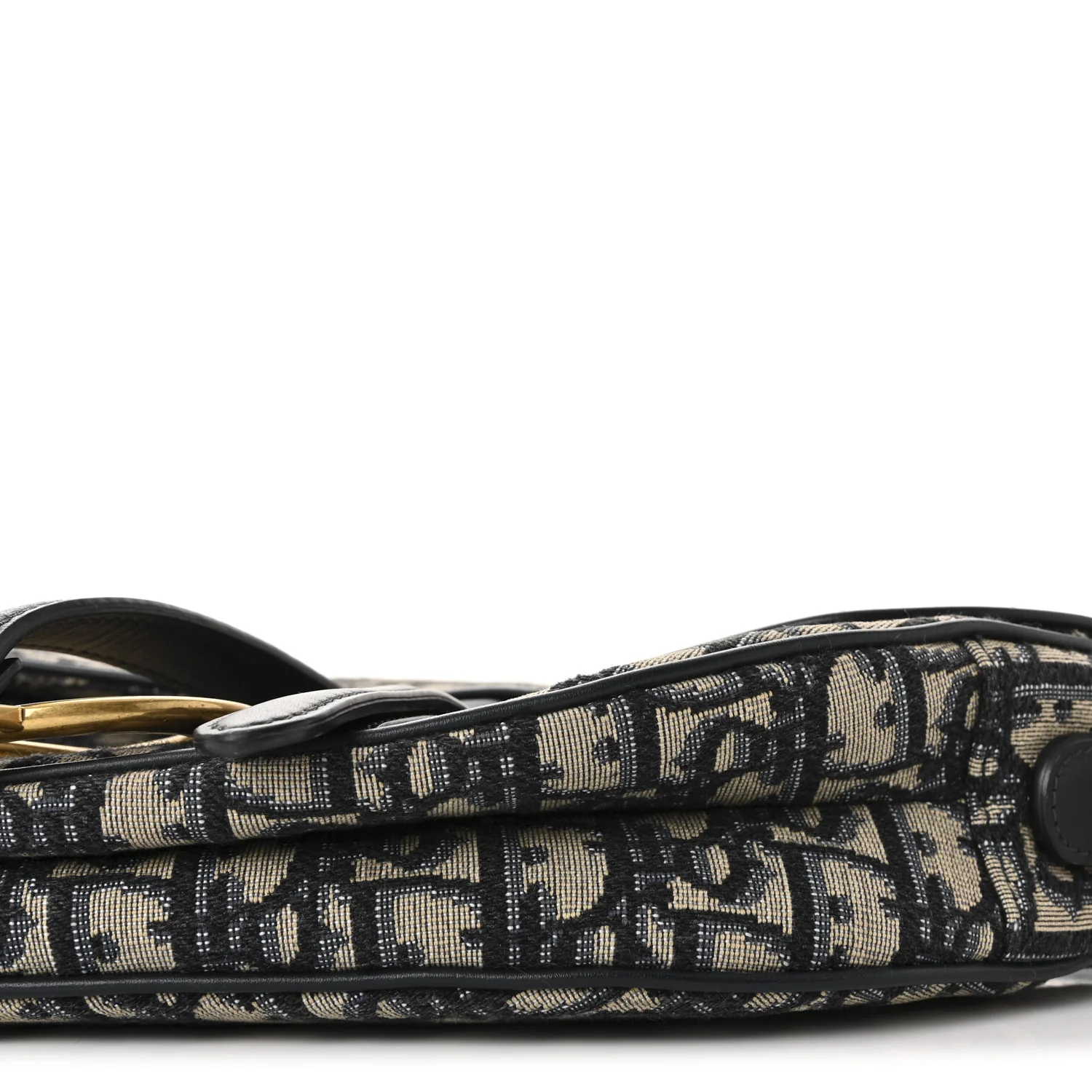 Oblique Saddle Bag Blue - Image 9