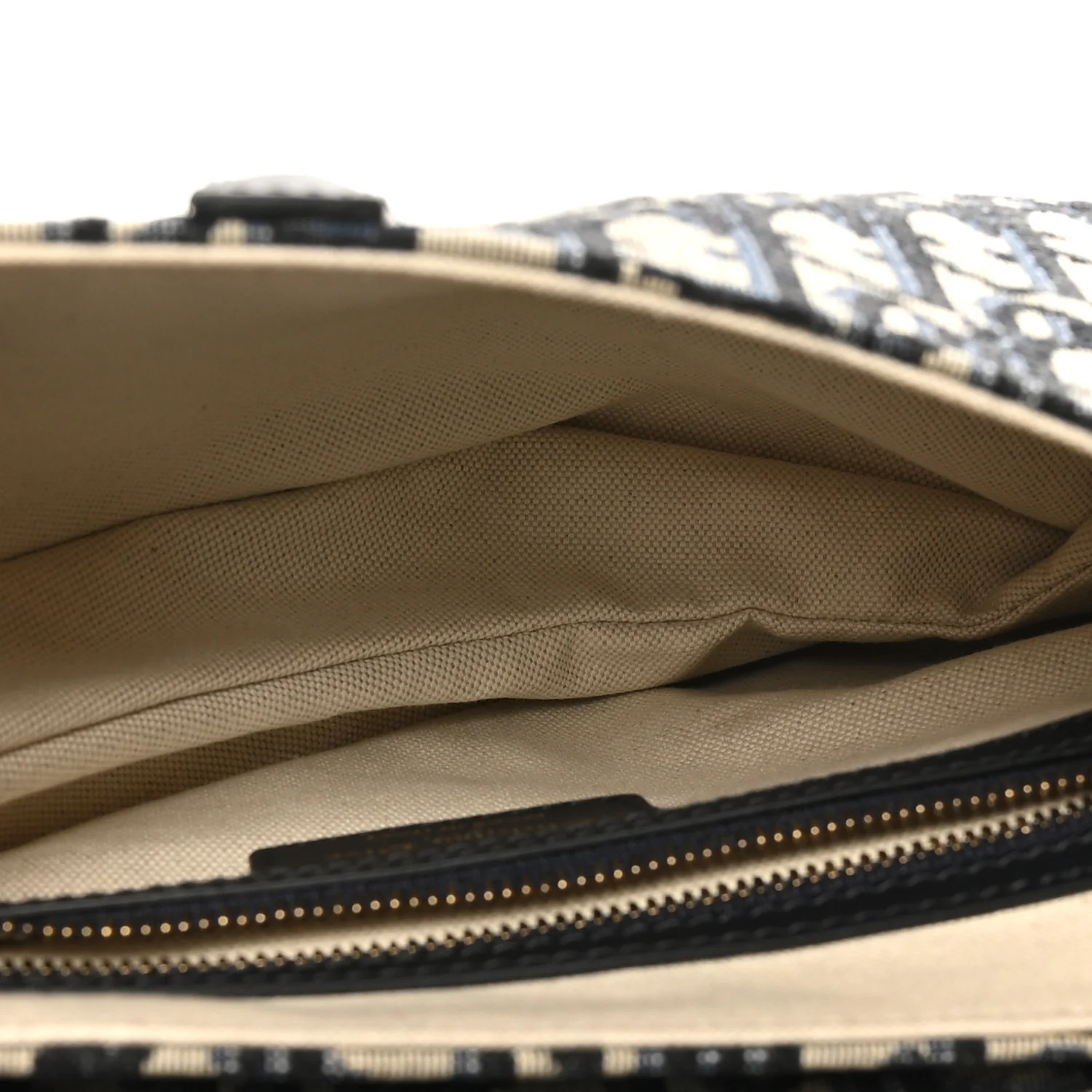 Oblique Saddle Bag Blue - Image 5
