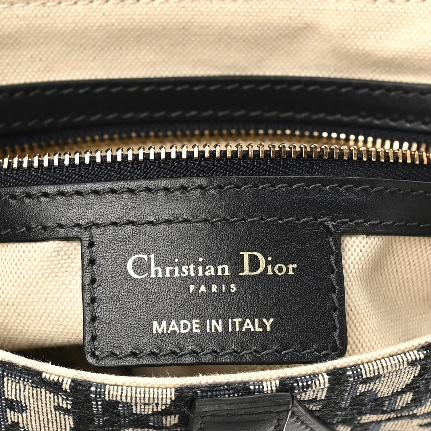Oblique Saddle Bag Blue - Image 6
