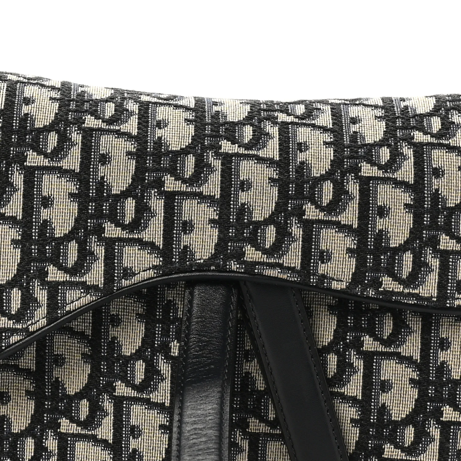 Oblique Saddle Bag Blue - Image 8