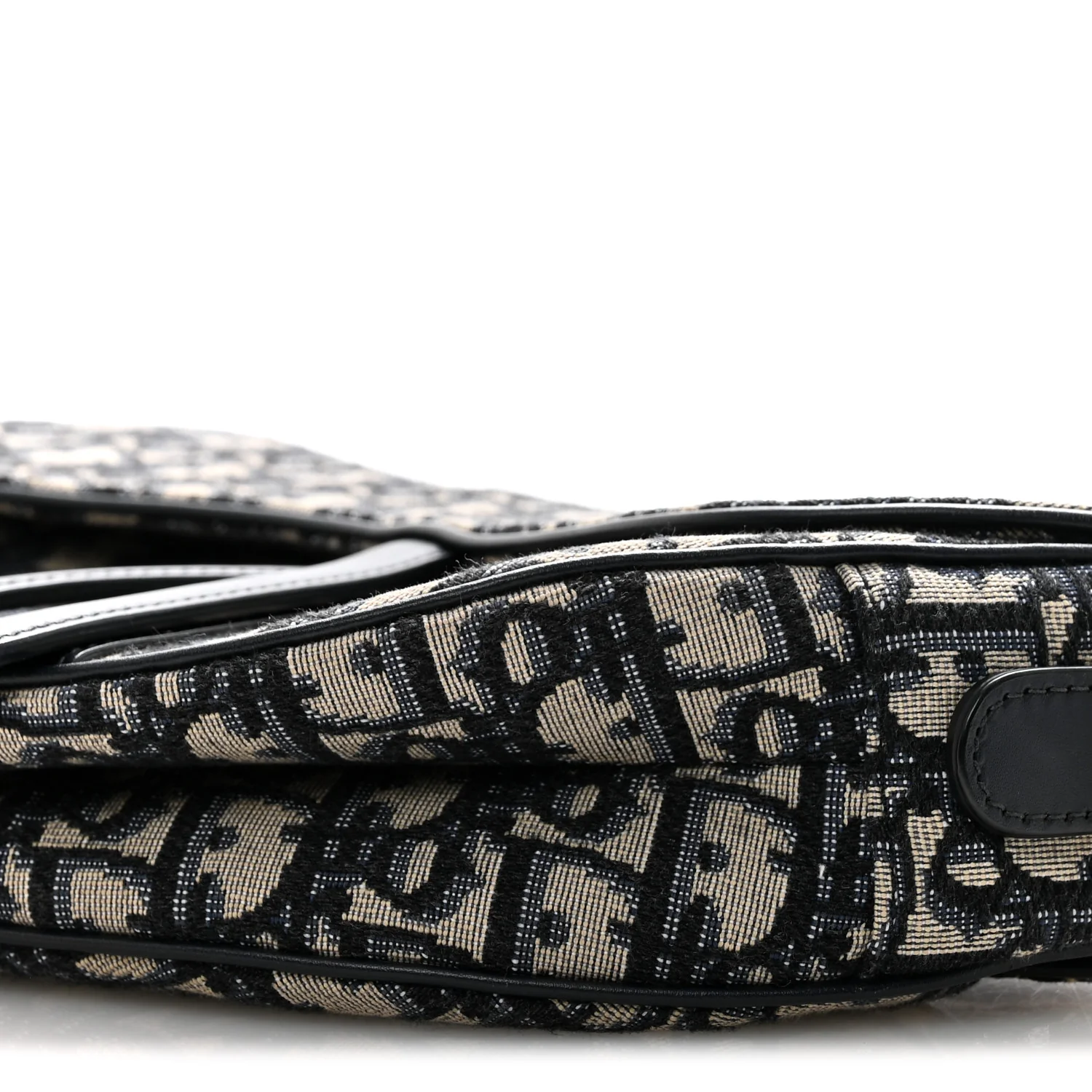 Oblique Saddle Bag Blue - Image 10