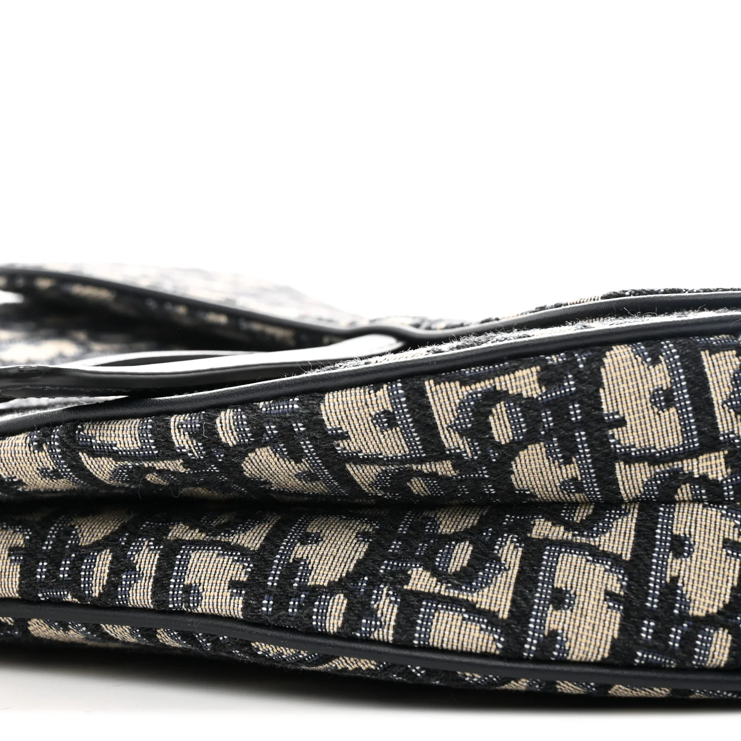 Oblique Saddle Bag Blue - Image 10