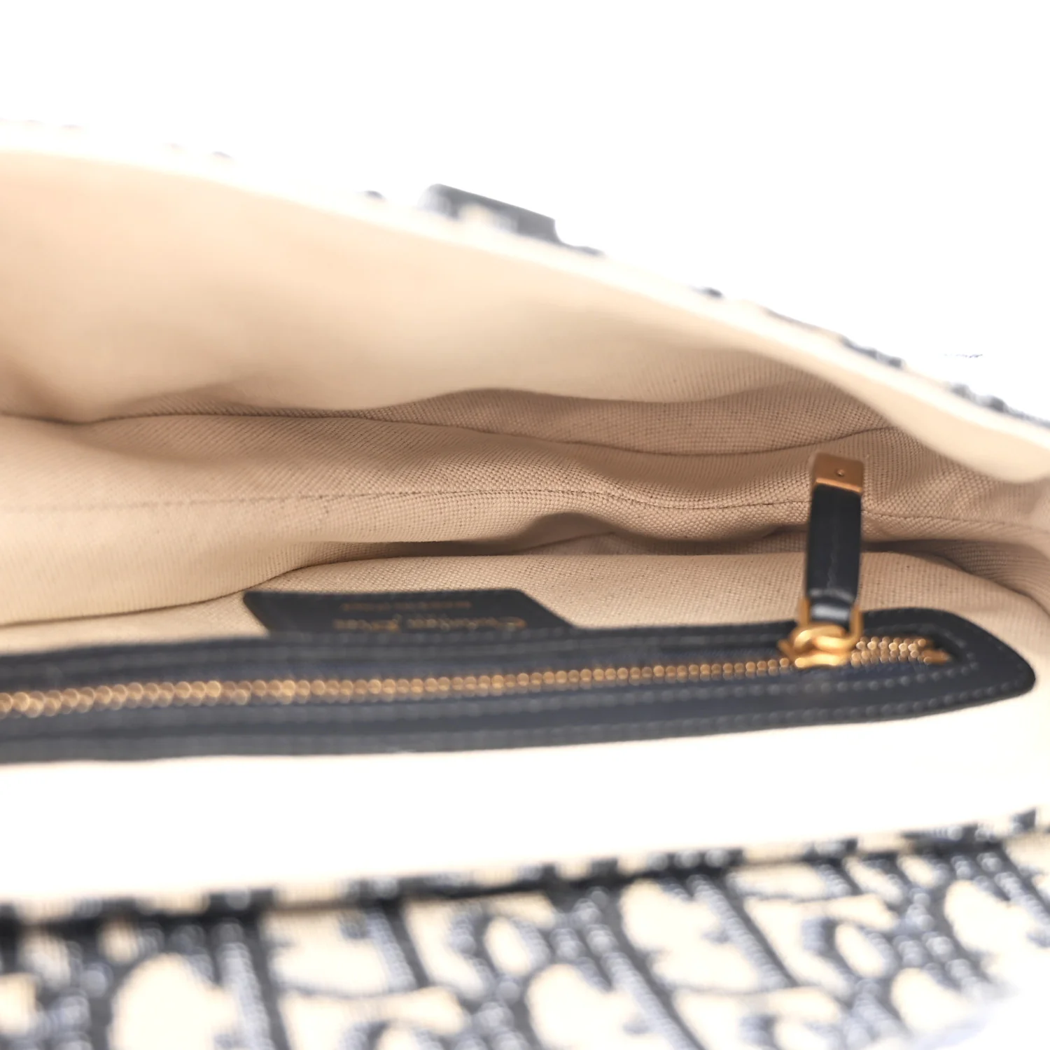 Oblique Saddle Bag Blue - Image 5