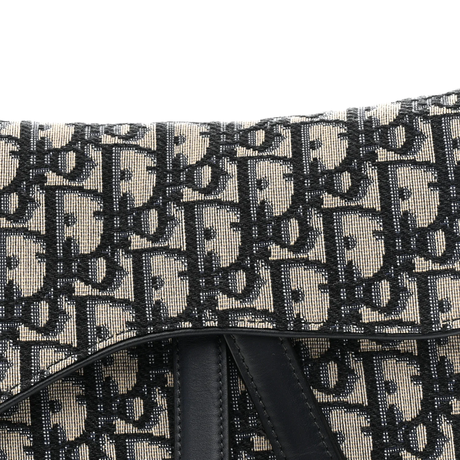 Oblique Saddle Bag Blue - Image 8