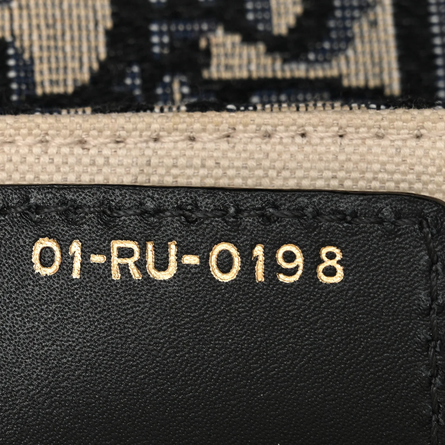 Oblique Saddle Bag Blue - Image 7