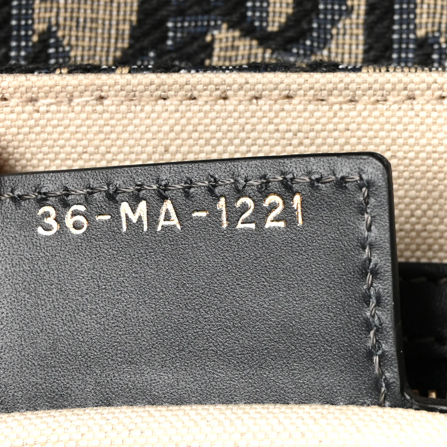 Oblique Saddle Bag Blue - Image 7