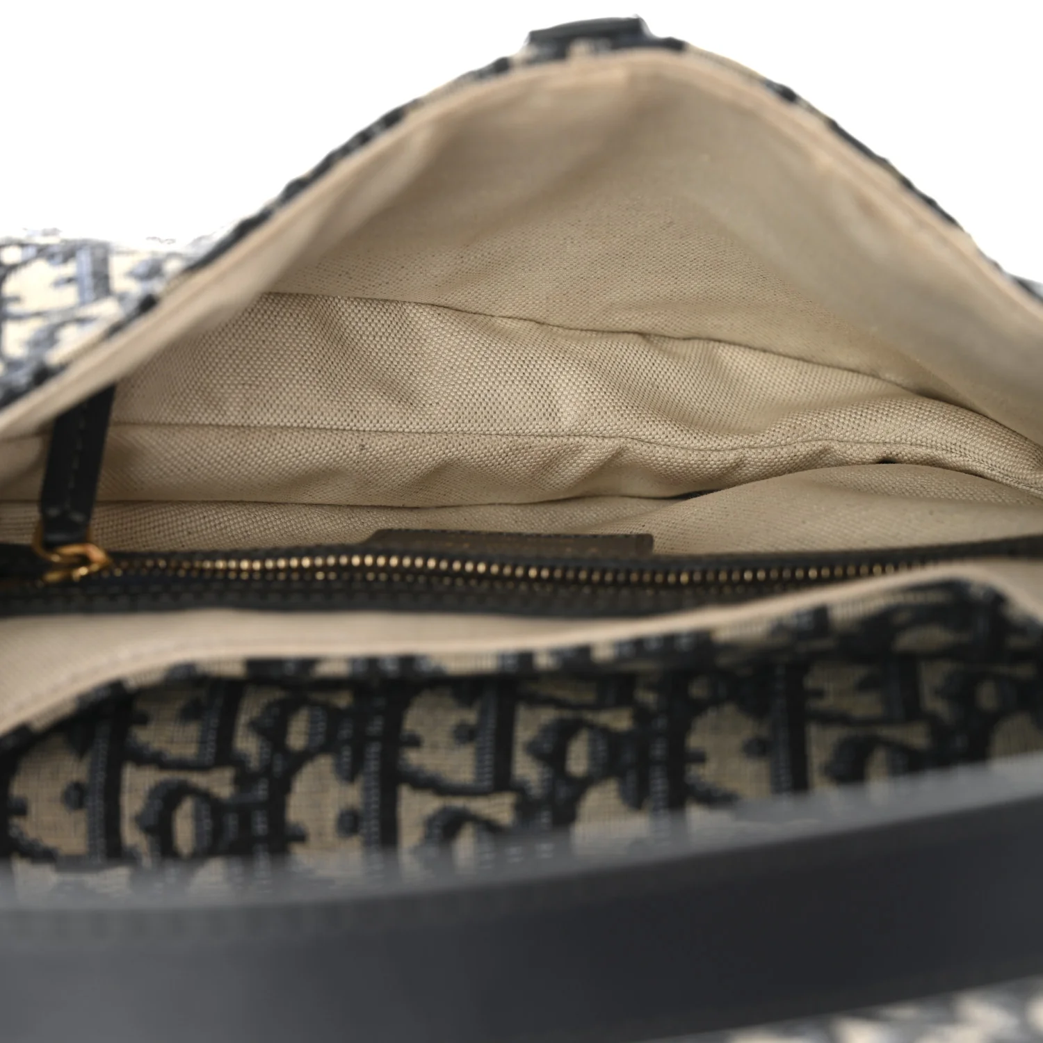 Oblique Saddle Bag Blue - Image 5