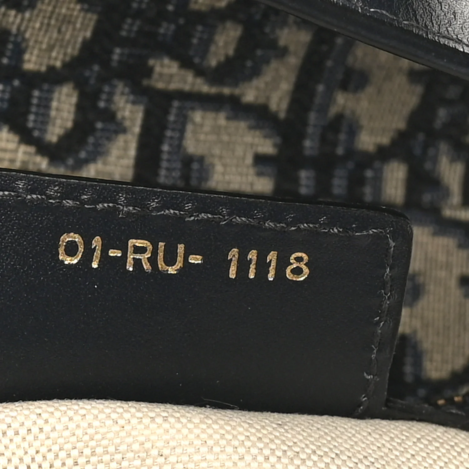 Oblique Saddle Bag Blue - Image 7
