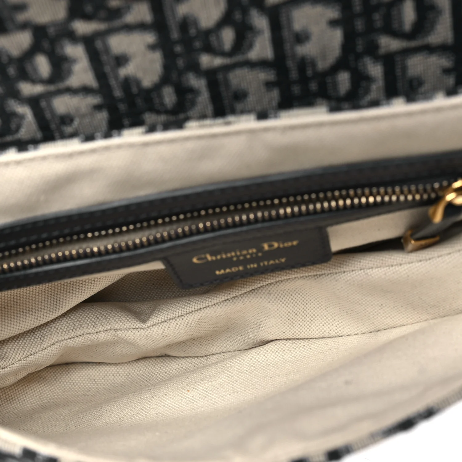 Oblique Saddle Bag Blue - Image 5