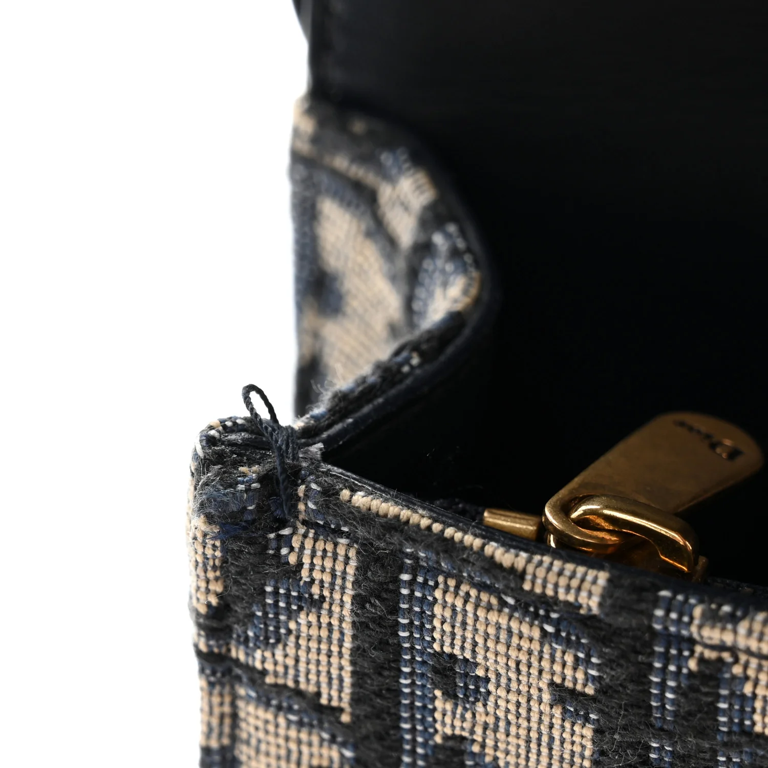 Oblique Saddle Belt Bag Blue - Image 11