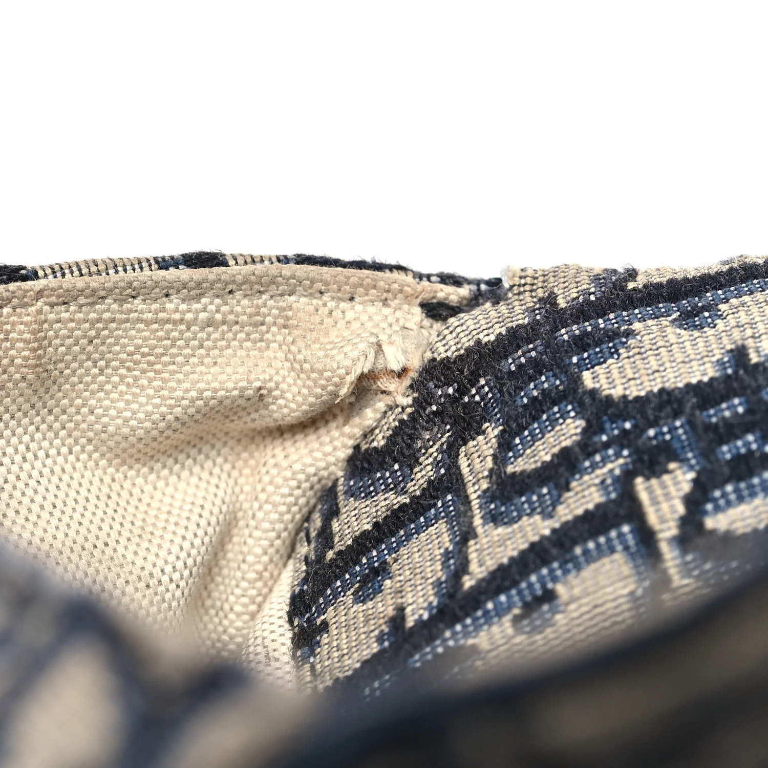 Oblique Saddle Belt Pouch Blue - Image 11