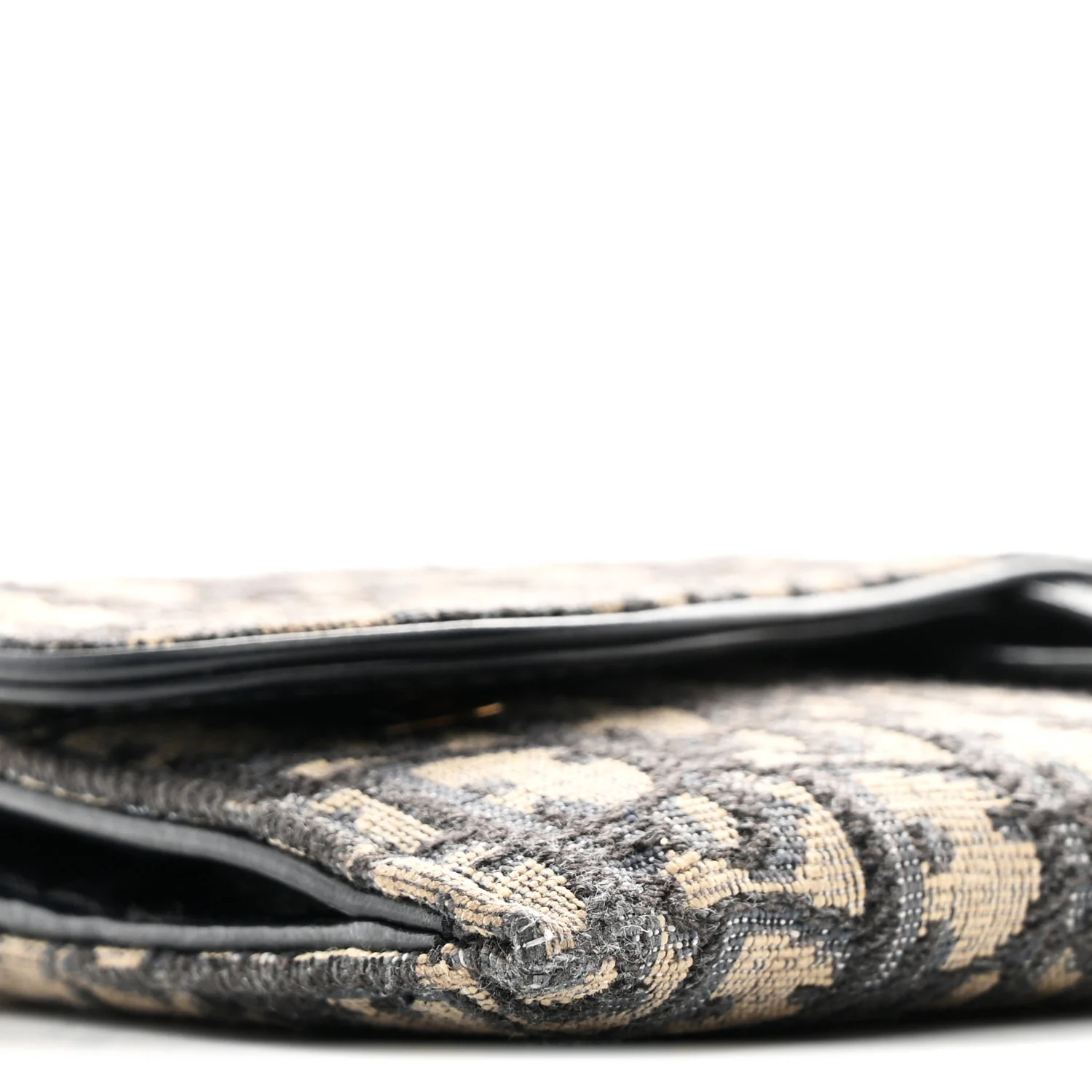 Oblique Saddle Chain Long Wallet Blue - Image 18