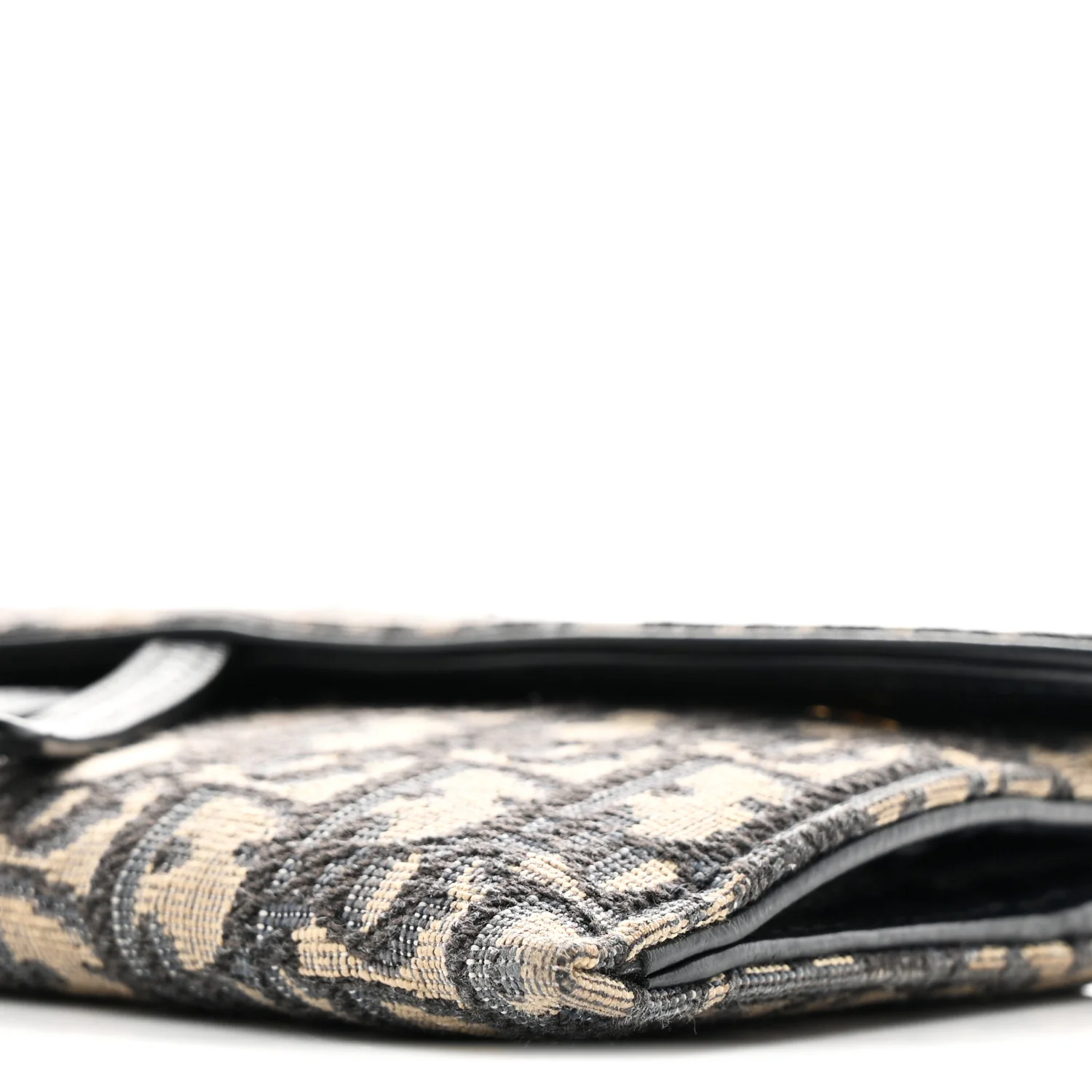 Oblique Saddle Chain Long Wallet Blue - Image 21