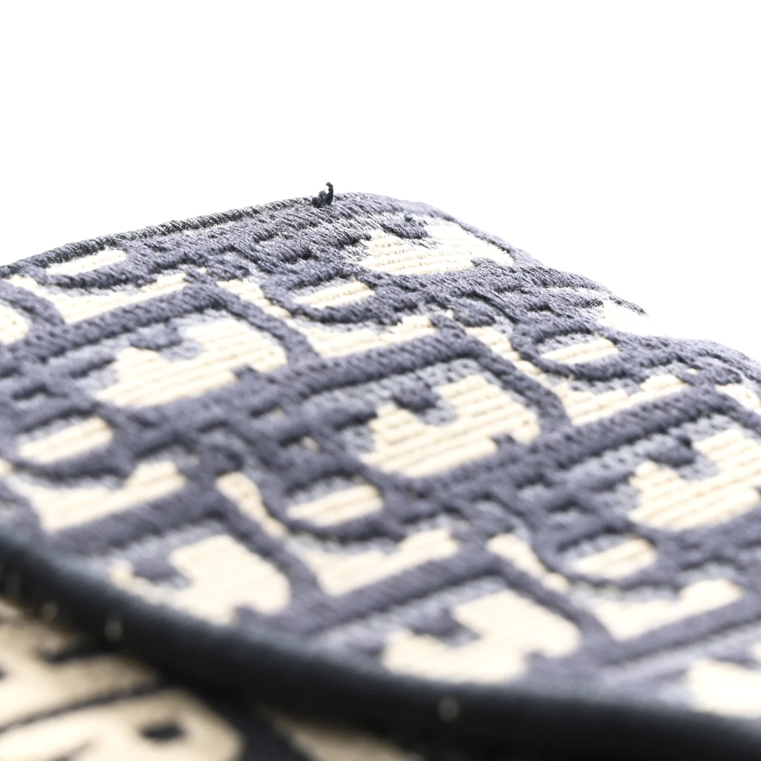 Oblique Slim Saddle Pouch Blue - Image 11