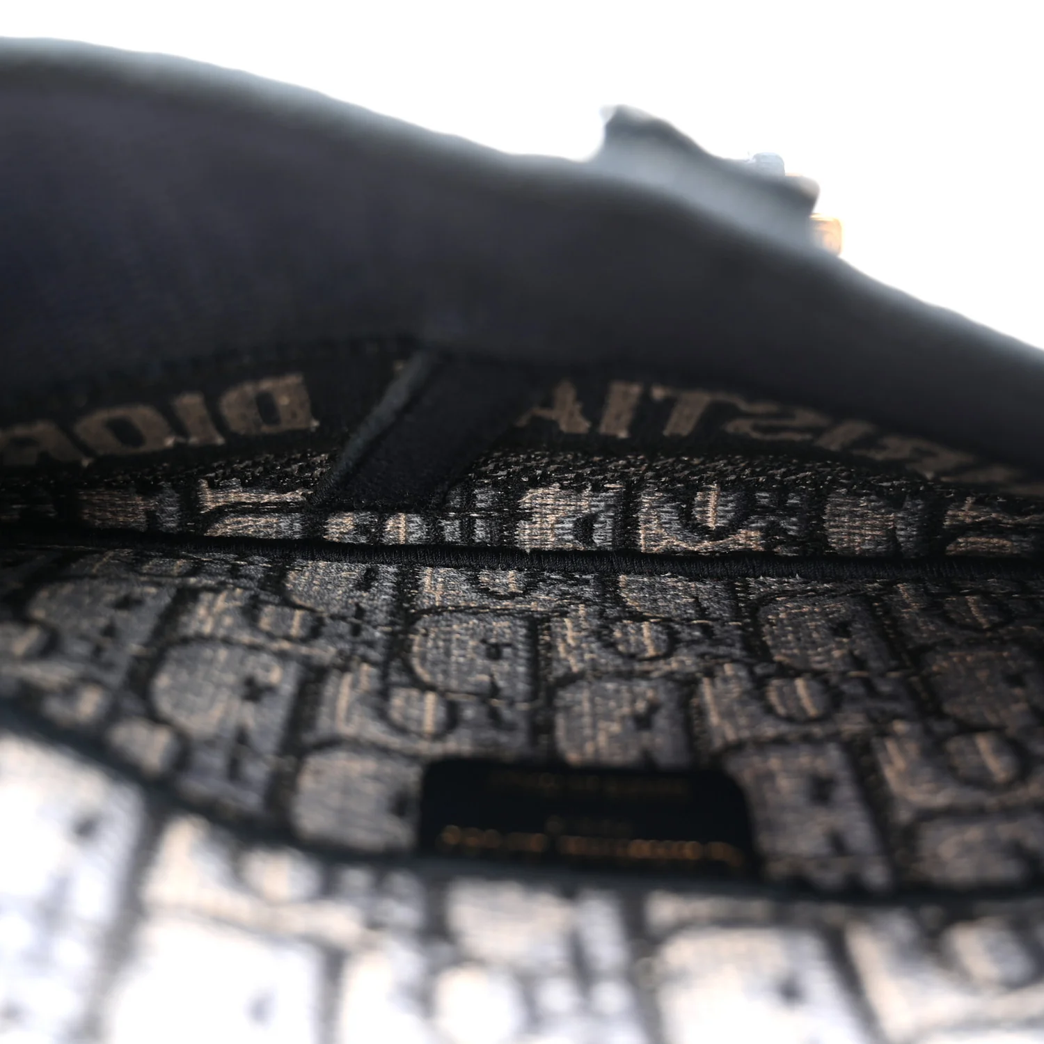 Oblique Slim Saddle Pouch Blue - Image 5