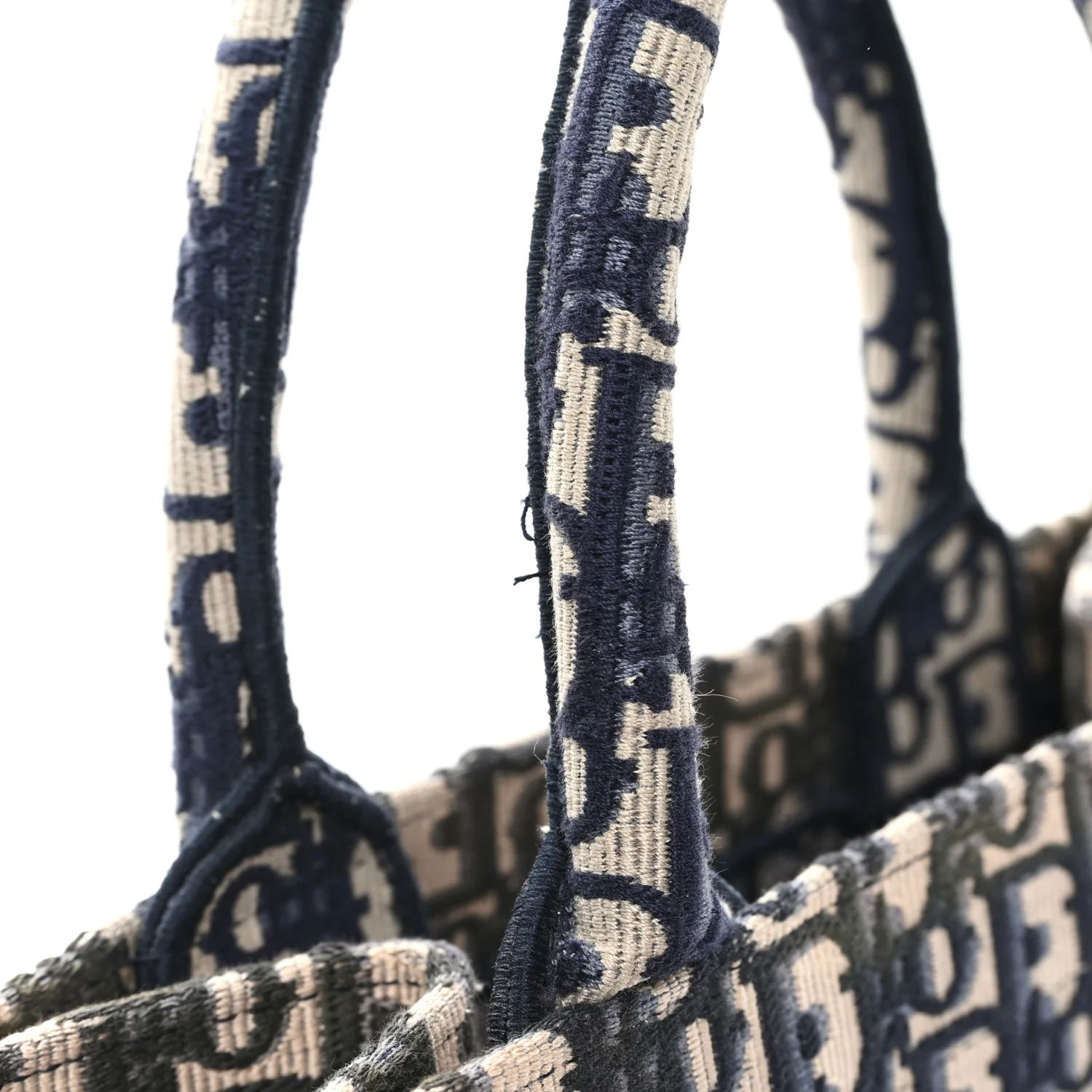 Oblique Small Book Tote Blue Multicolor - Image 11