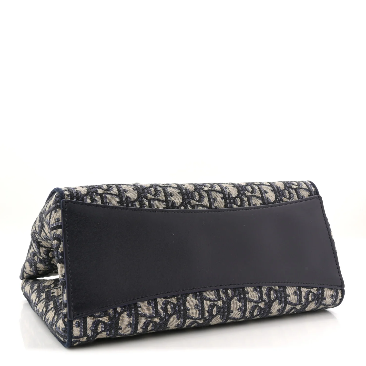 Oblique Small Bow Shopping Tote Blue Multicolor - Image 4
