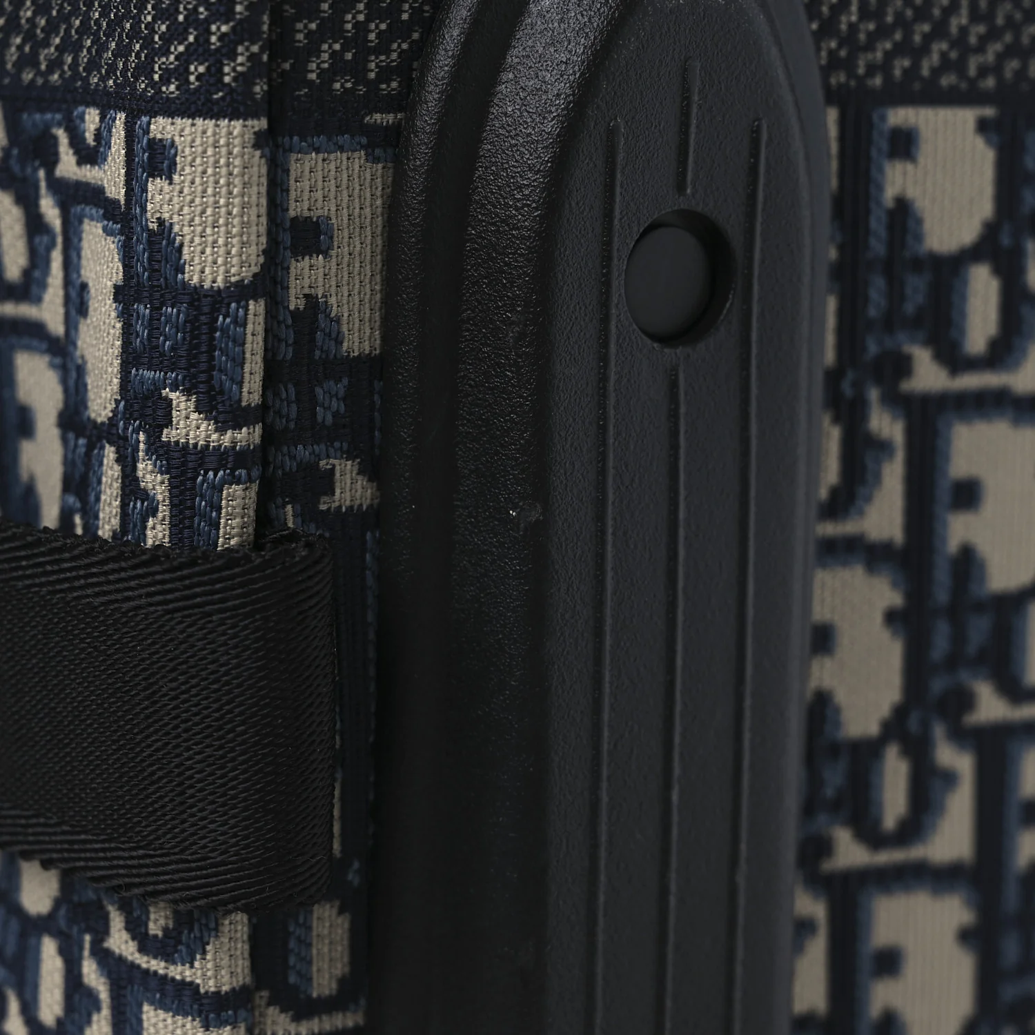 Oblique Small Diortravel Suitcase Blue - Image 11