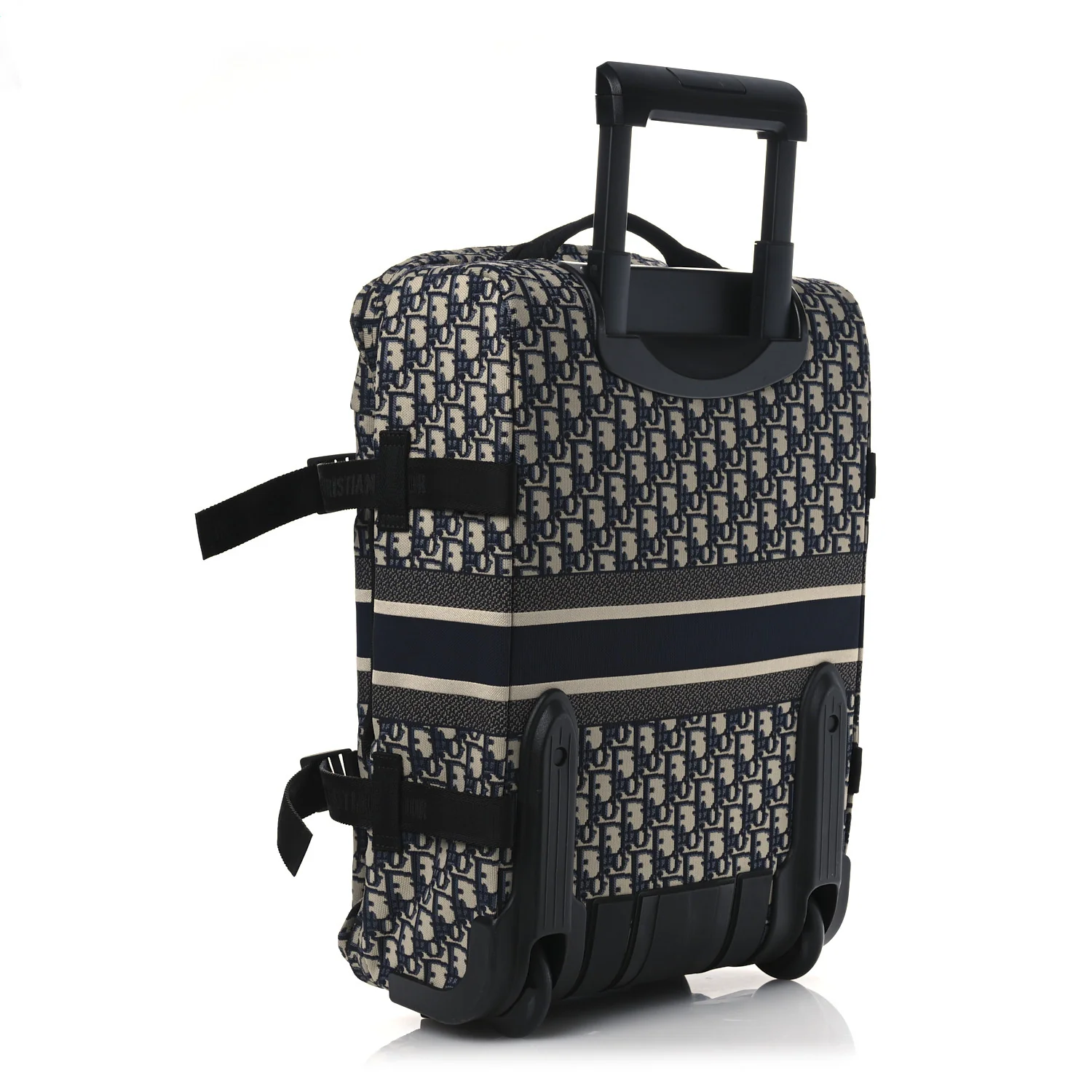 Oblique Small Diortravel Suitcase Blue - Image 2