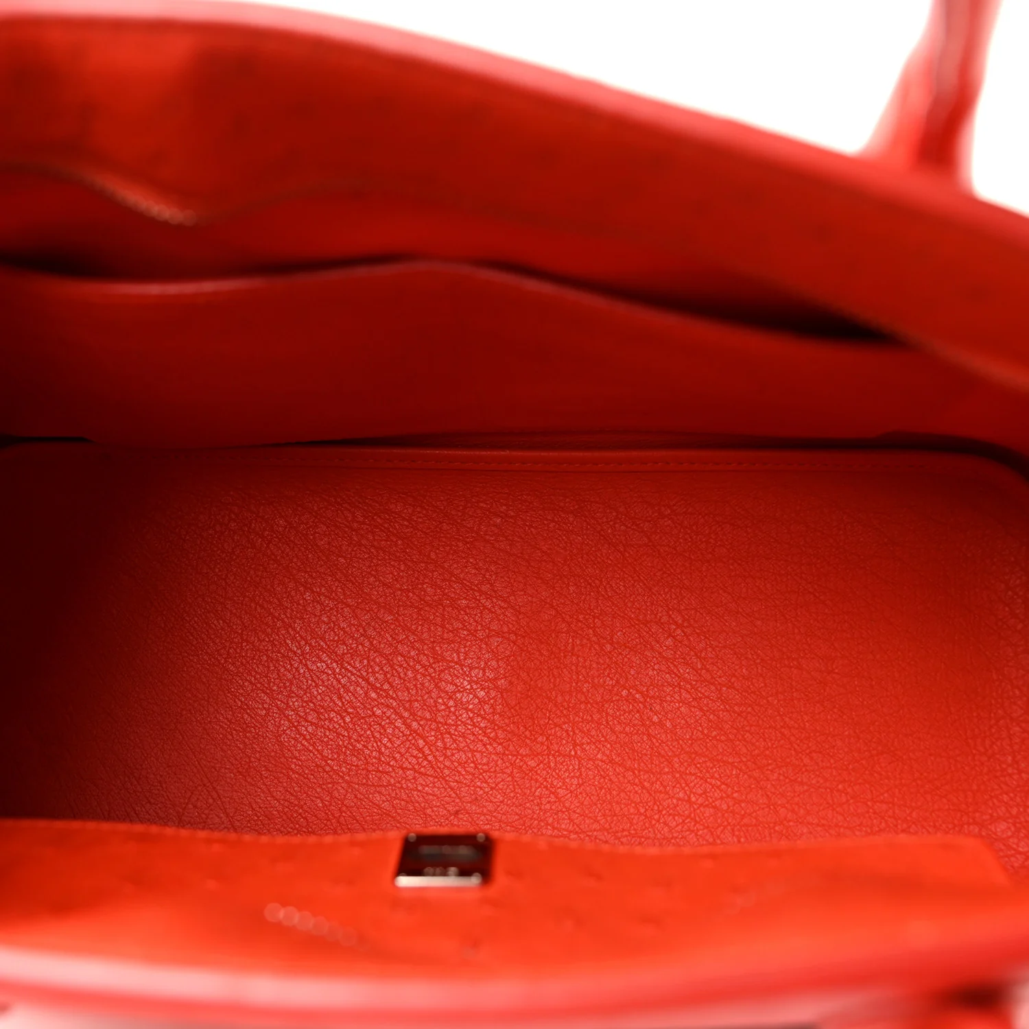 Ostrich Large Open Bar Tote Orange - Image 5