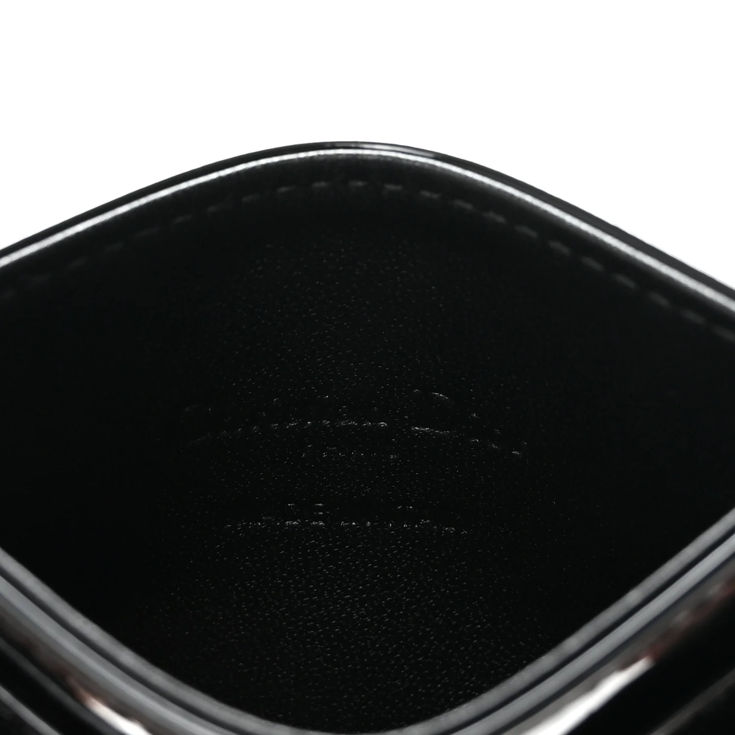 Patent Cannage Lady Dior Card Holder Black - Image 6