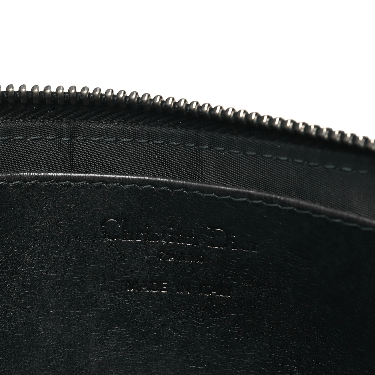 Patent Cannage Lady Dior Pochette Black - Image 6